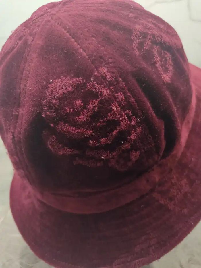 Japanese Brand Vintage Art Velvet Japanese Brand Bucket Hat Size ONE SIZE - 3 Thumbnail