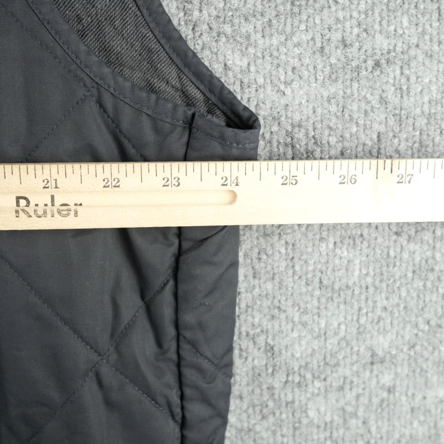 J.Crew J.Crew Vest Mens XL Gray Quilted Nylon Insulated Full Zip Pockets Outdoor Size US XL / EU 56 / 4 - 7 Thumbnail