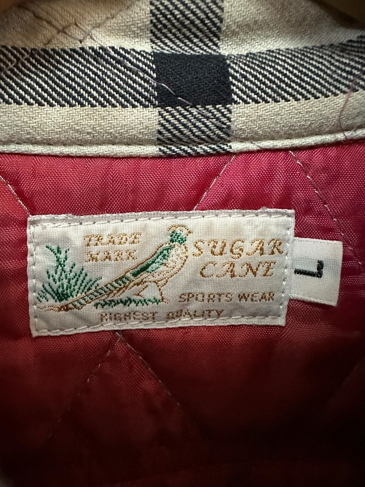 Japanese Brand × Sugar Cane Sugar cane quilted jacket light flannel Size US L / EU 52-54 / 3 - 9 Thumbnail