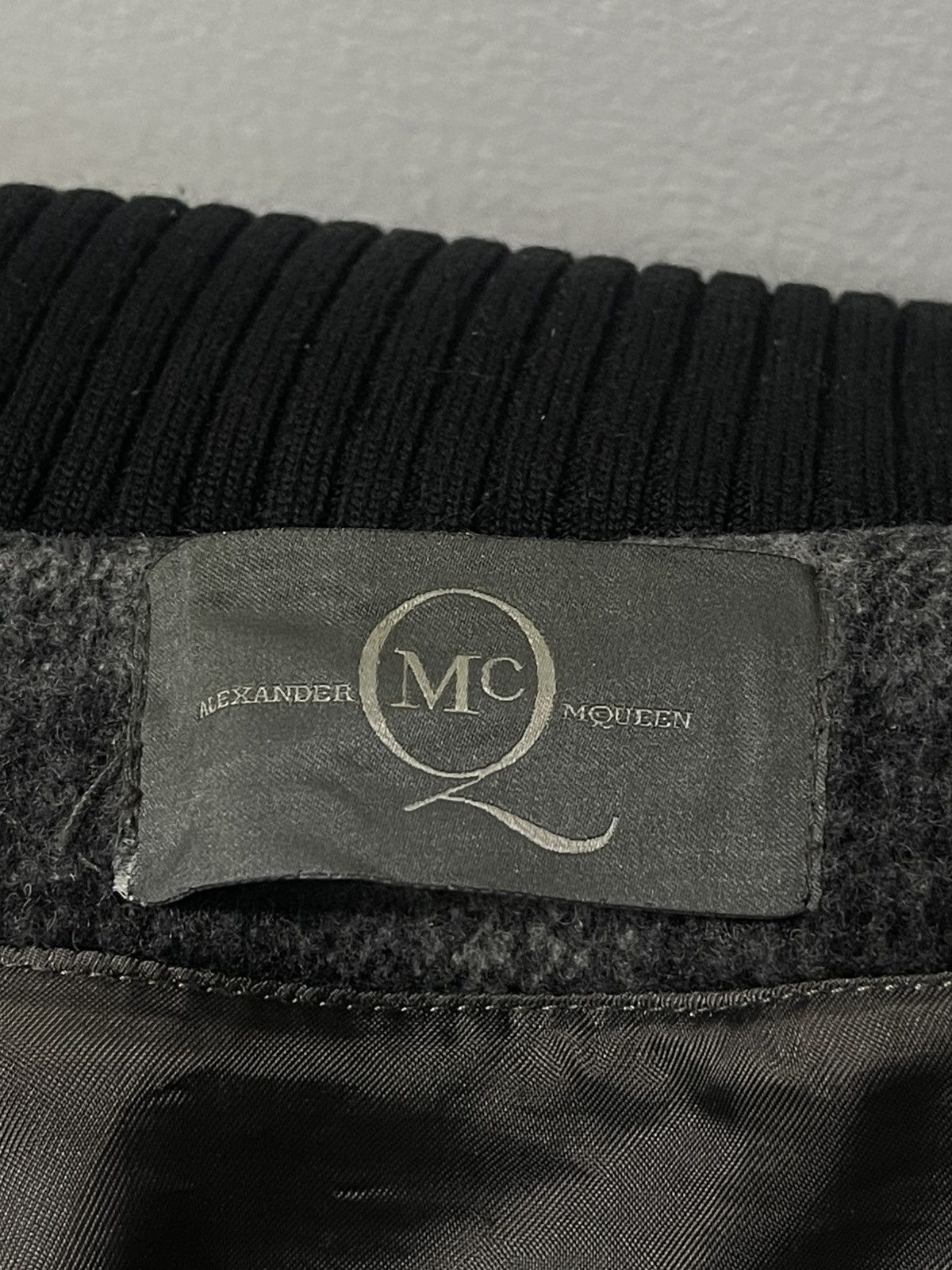 Alexander McQueen × MCQ × McQ Alexander McQueen Rare McQ Alexander McQueen Plaid Bomber Jacket Wool Size US M / EU 48-50 / 2 - 8 Thumbnail