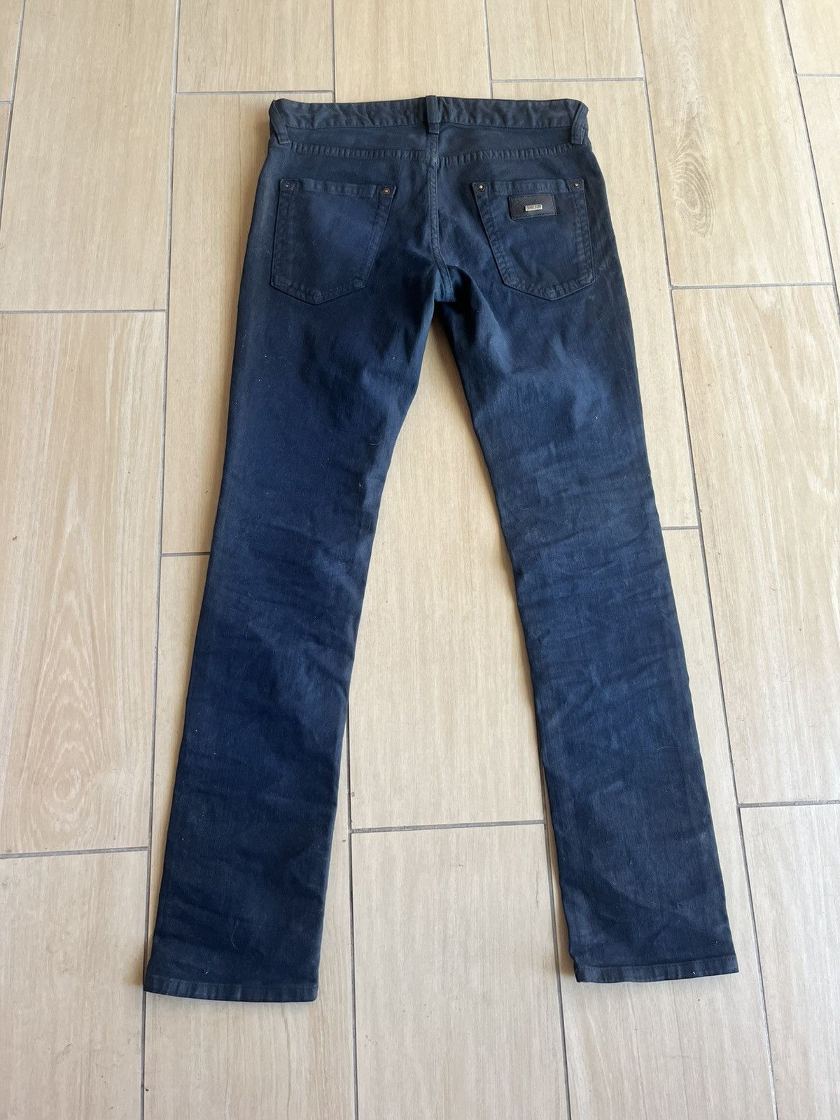 Just Cavalli Just Cavalli Waxed Skinny Jeans Size US 31 - 3 Thumbnail