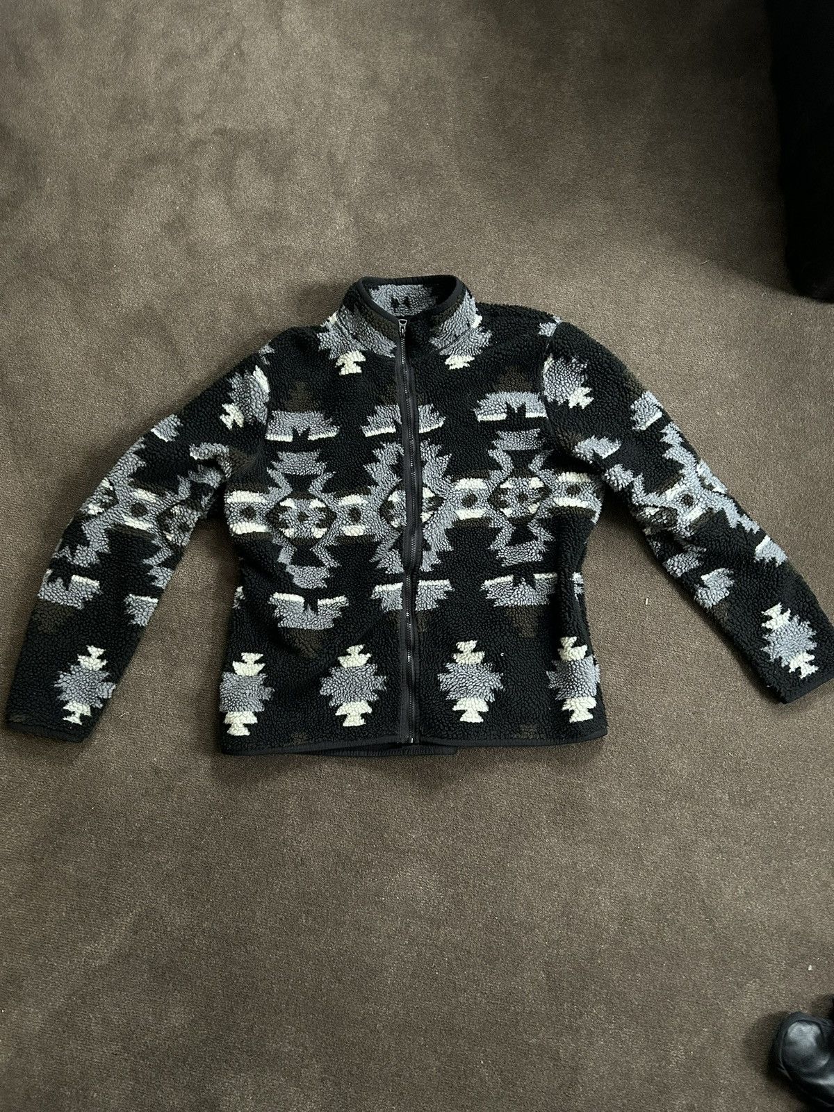 Lucky Brand Lucky Brand Zip Up Fleece Size US XL / EU 56 / 4 - 1 Thumbnail