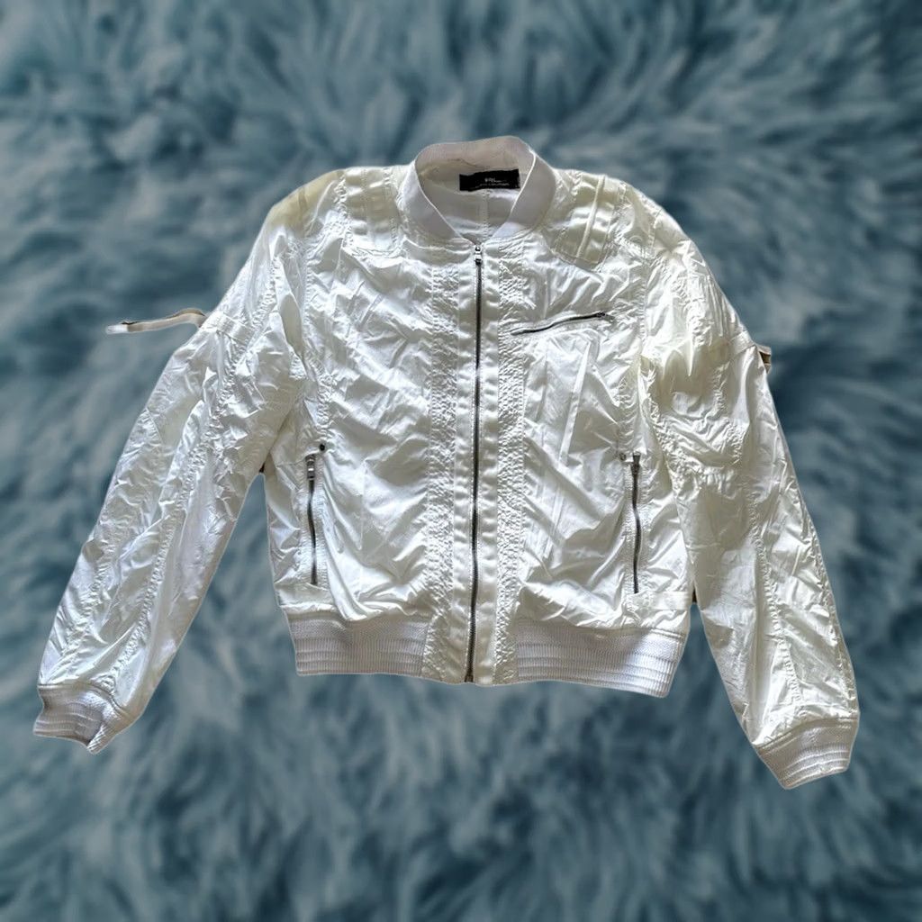 RLX Ralph Lauren Ralph Lauren RLX Jacket Bomber Coat Full Zip White L Adult Regular Size Large Size US L / EU 52-54 / 3 - 1 Thumbnail