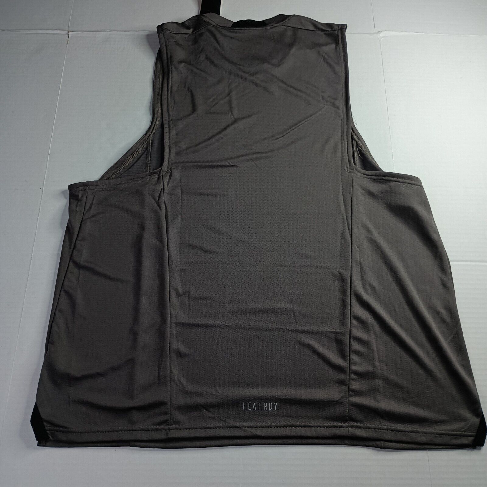 Adidas ADIDAS Men's HEAT.RDY Tank Top Size 2XL Gray Slim Fit IS3712 Size US XXL / EU 58 / 5 - 7 Thumbnail