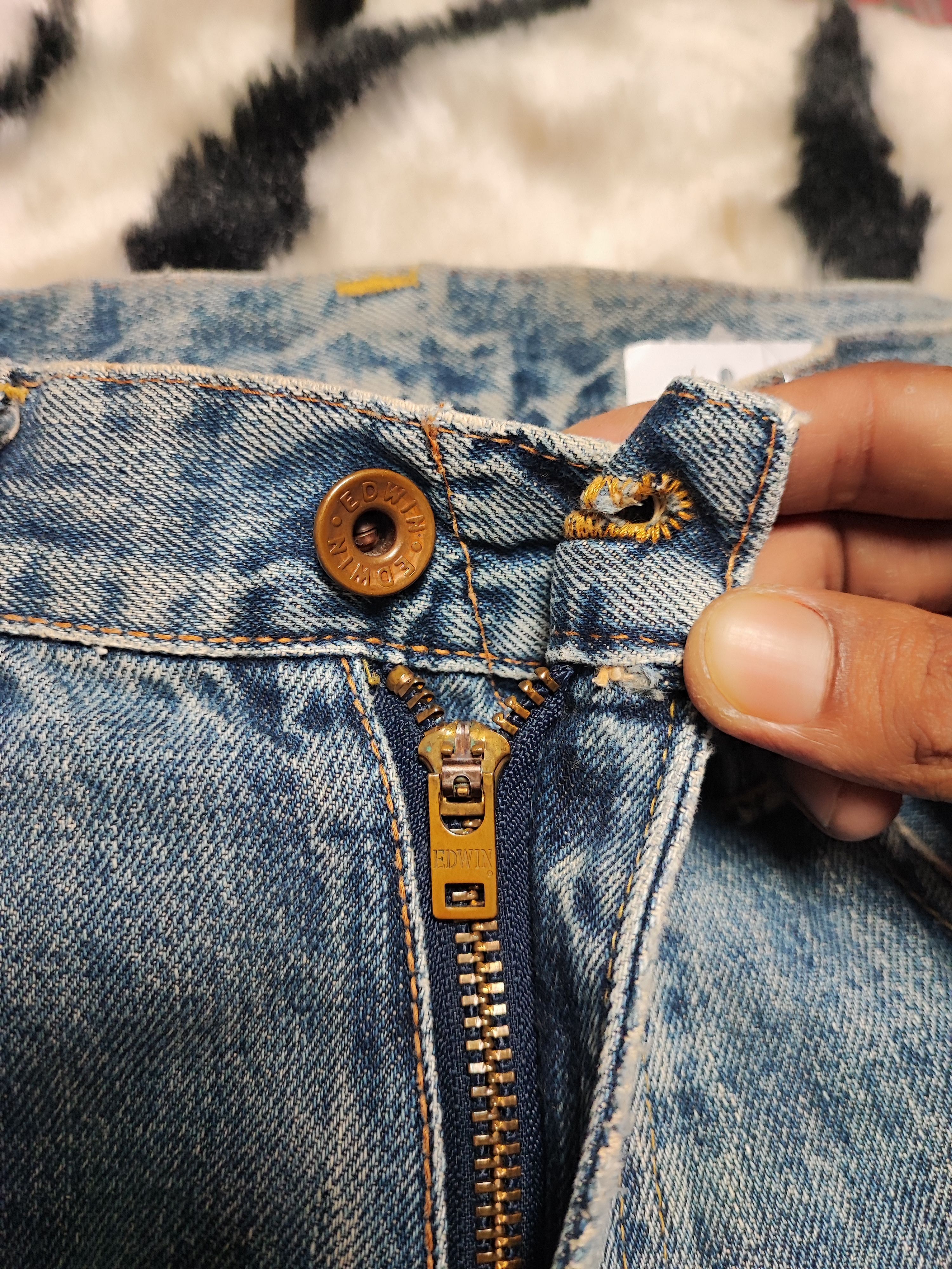 Edwin Edwin 505s Baggy Skate Denim Size US 27 - 6 Thumbnail