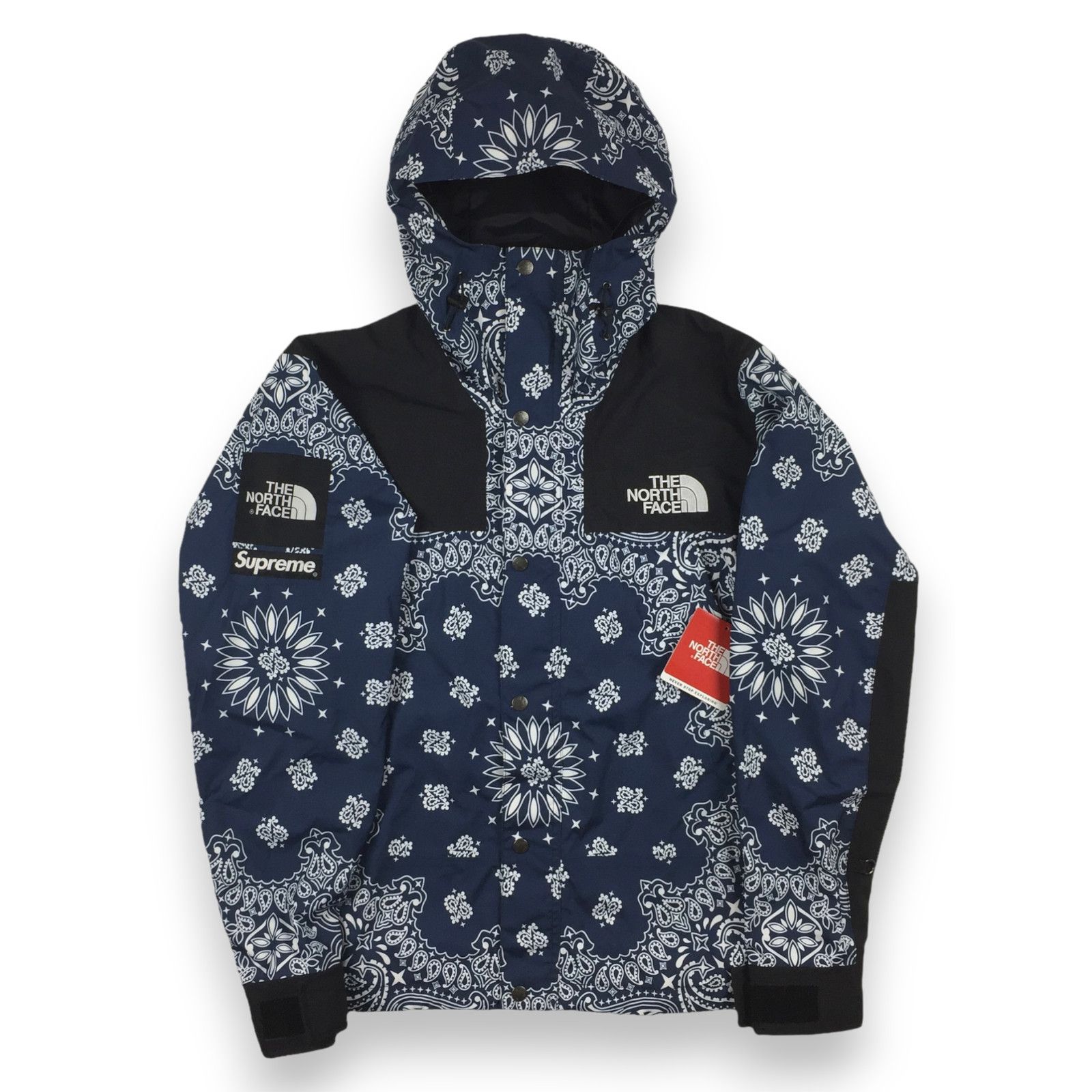 Supreme 2014 Supreme x The North Face Navy Bandana Mountain Light Size US M / EU 48-50 / 2 - 1 Thumbnail
