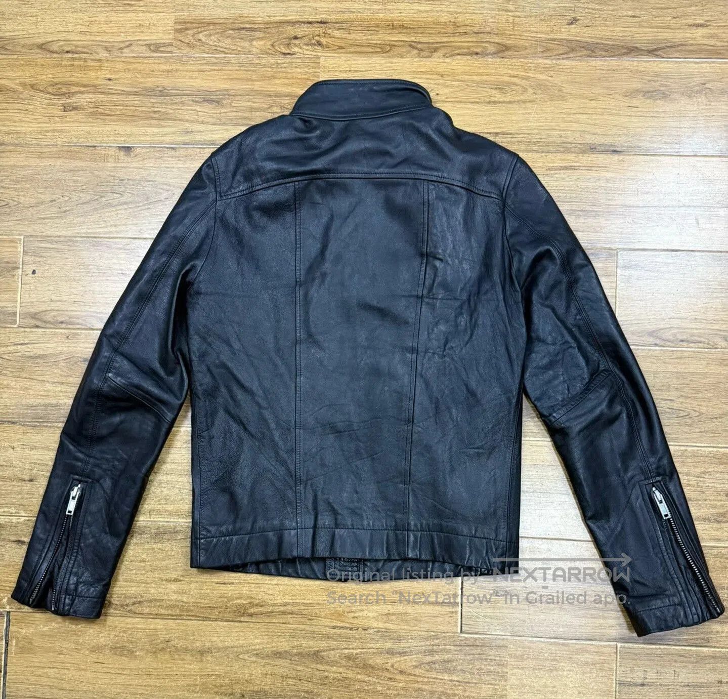 Rick Owens Rick Owens Men's Leather Biker Jacket. Size US S / EU 44-46 / 1 - 2 Thumbnail