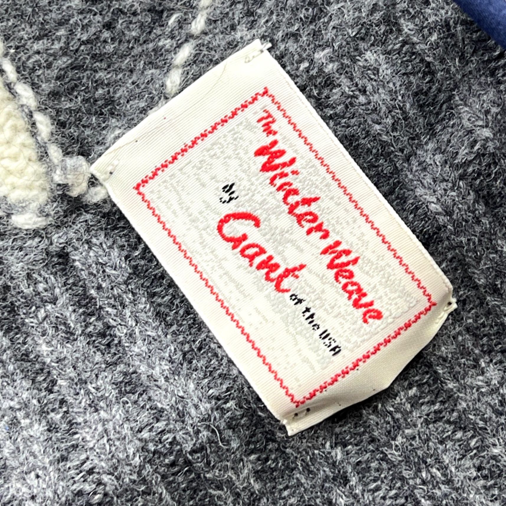 Gant GANT Beanie Hat One Size Gray Wool Snowflake Winter Weave Wool Knit Thermal Unisex Adults Hats Size ONE SIZE - 4 Thumbnail