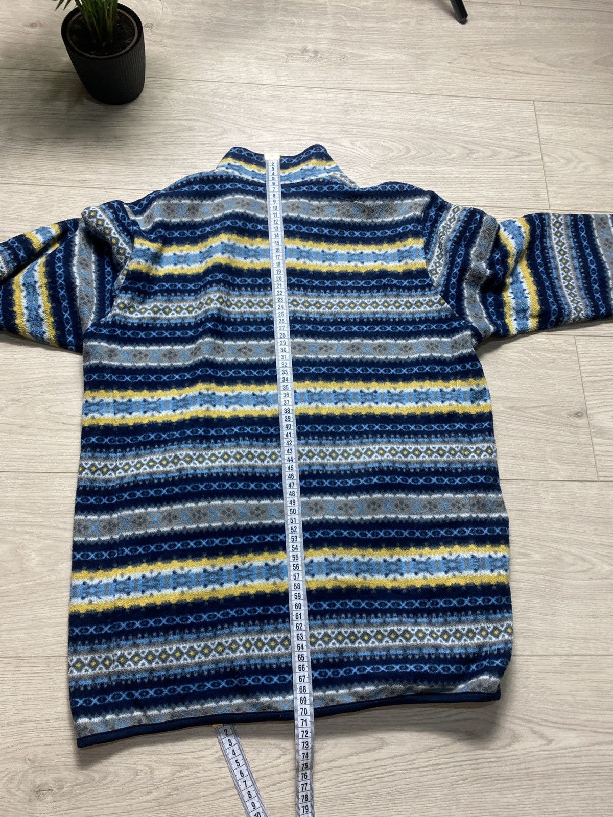 Engineered Garments × Japanese Brand × Uniqlo Vintage Uniqlo Aztec Engineered Garments Fleece Zip Sherpa Size US M / EU 48-50 / 2 - 8 Thumbnail