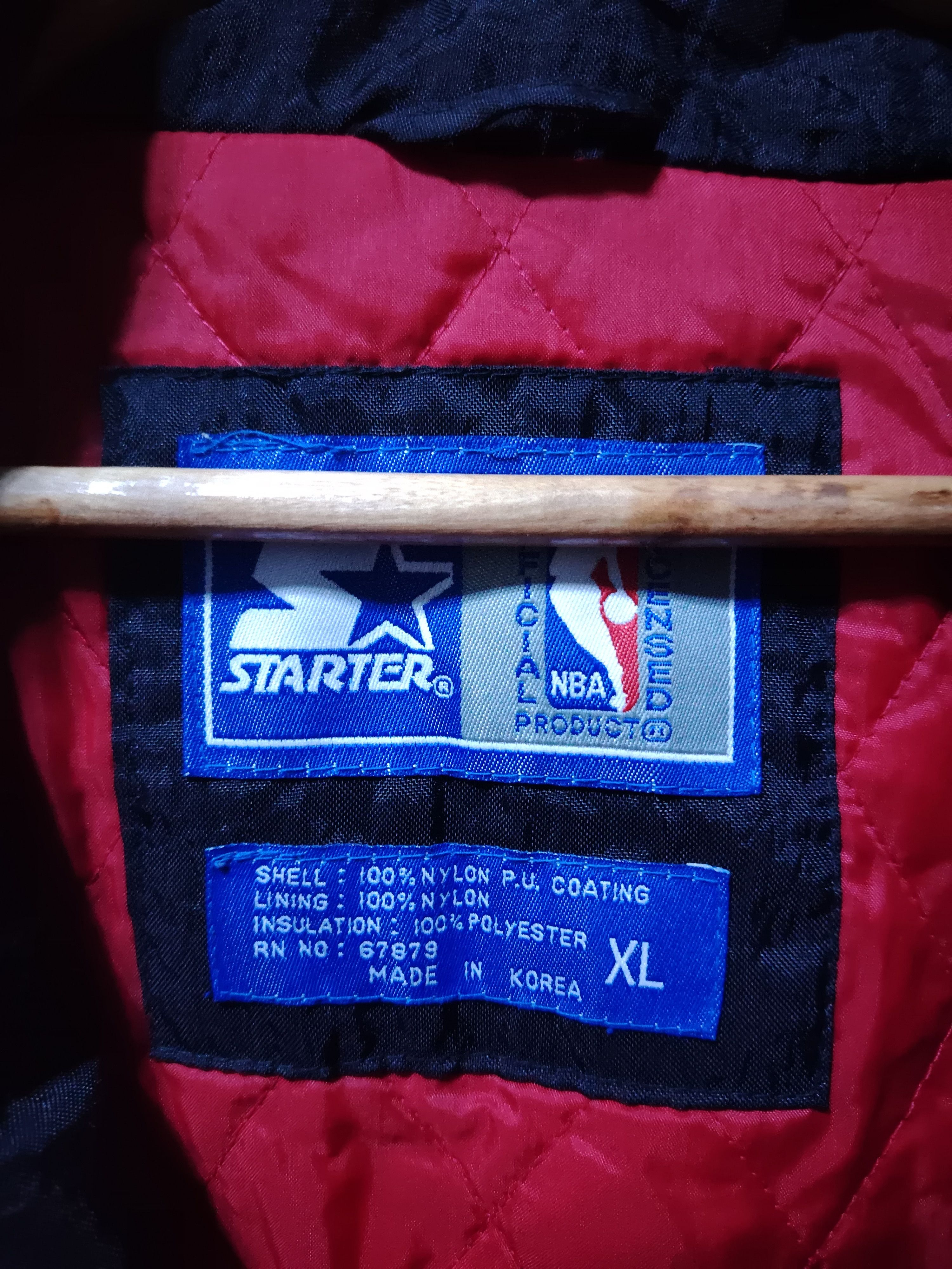 Starter Vintage 1990's Chicago Bulls Anorak Jacket Size US XL / EU 56 / 4 - 3 Thumbnail