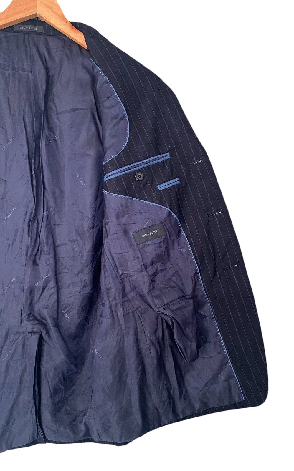 Ermenegildo Zegna NINA RICCI x ERMENEGILDO ZEGNA Men’s Blazer Size 40R - 13 Thumbnail