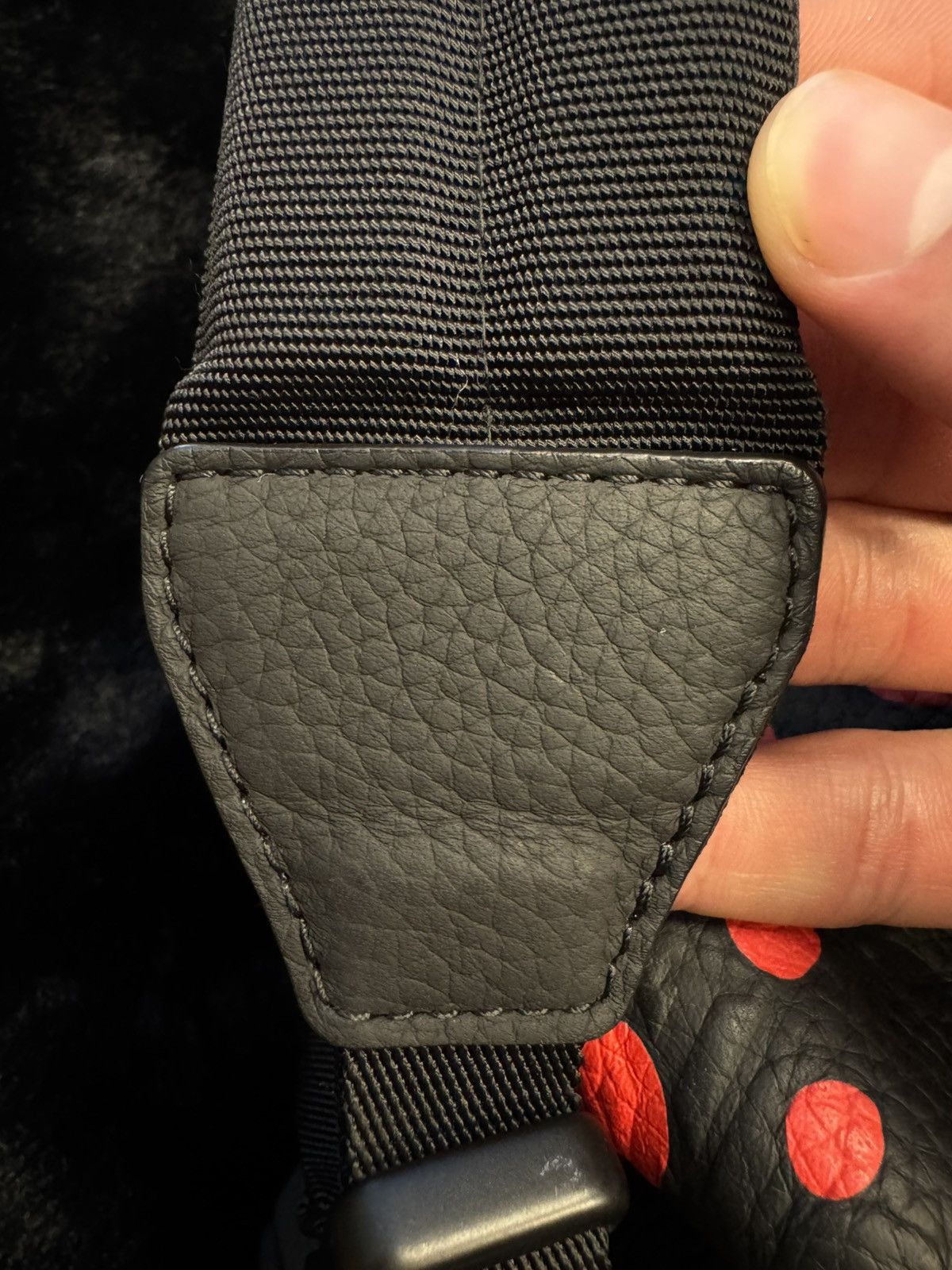 Louis Vuitton Louis Vuitton x Yayoi Kusama Christopher Backpack Black/Red Size ONE SIZE - 10 Thumbnail