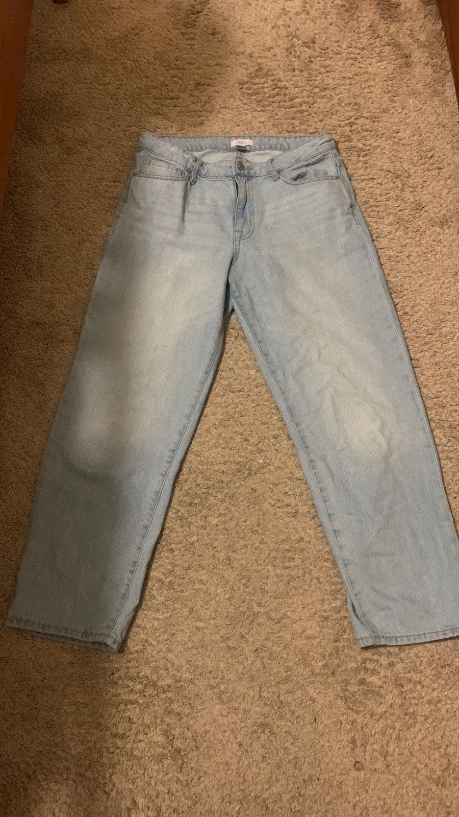 Forever 21 Forever 21 light wash wide leg jeans Size 28" / US 6 / IT 42 - 1 Thumbnail