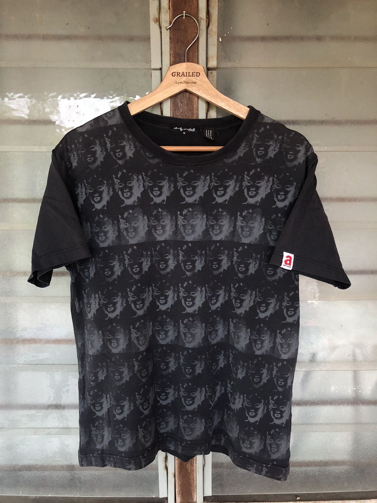 Andy Warhol Vintage Marilyn Monroe Overprint Andy Warhol Shirt Tee Size US M / EU 48-50 / 2 - 3 Thumbnail