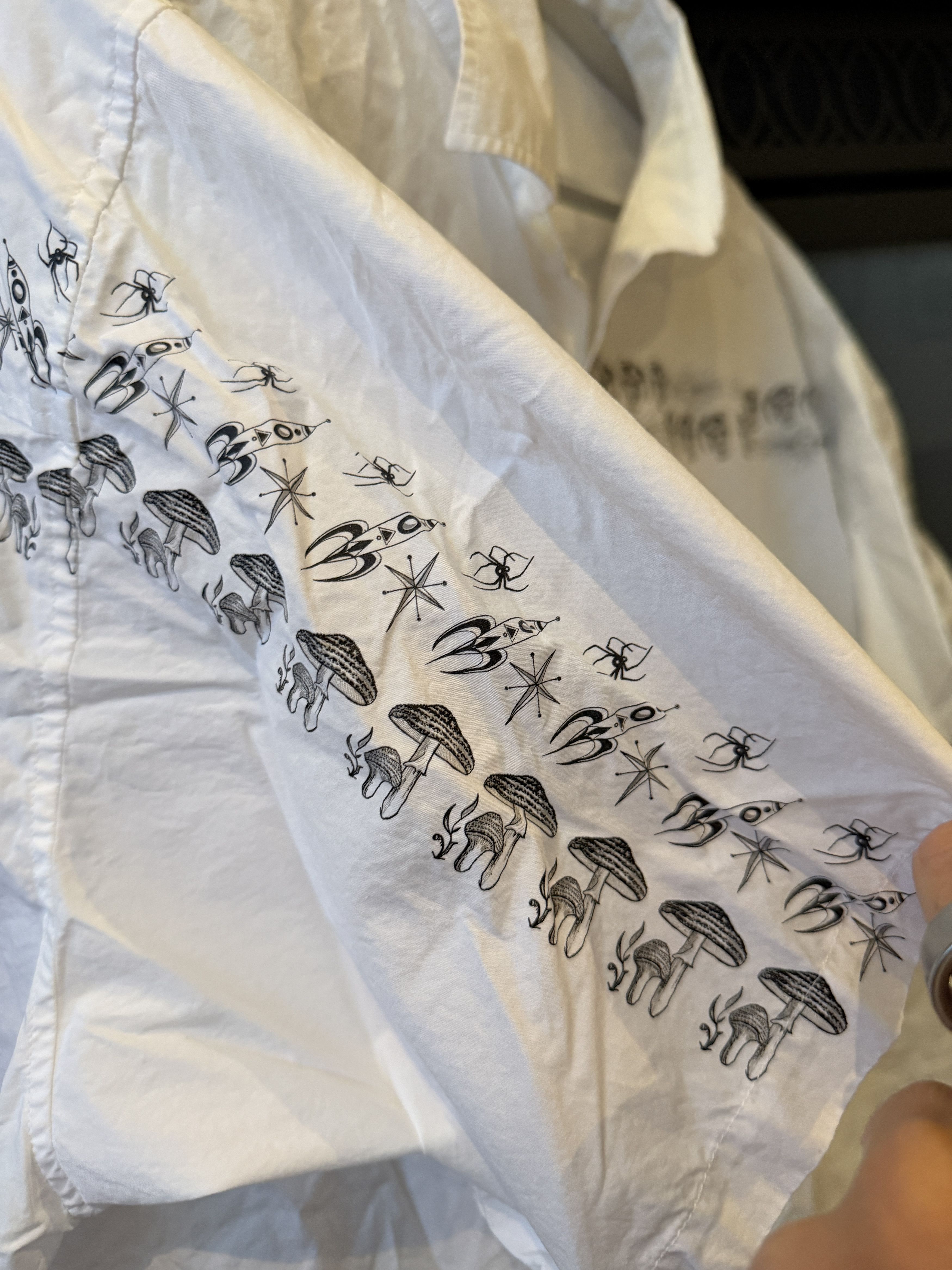 Neighborhood RARE!! NEIGHBORHOOD X DR. WOO Short sleeve button up XL Size US XL / EU 56 / 4 - 15 Thumbnail