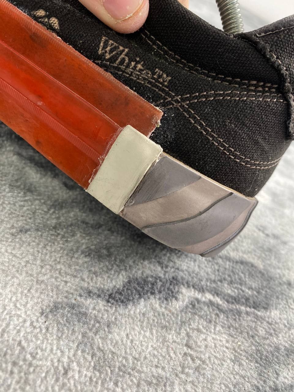 Off-White Off-White Low Vulcanized Sneakers Men Size 40 Black Size US 7 / EU 40 - 7 Thumbnail