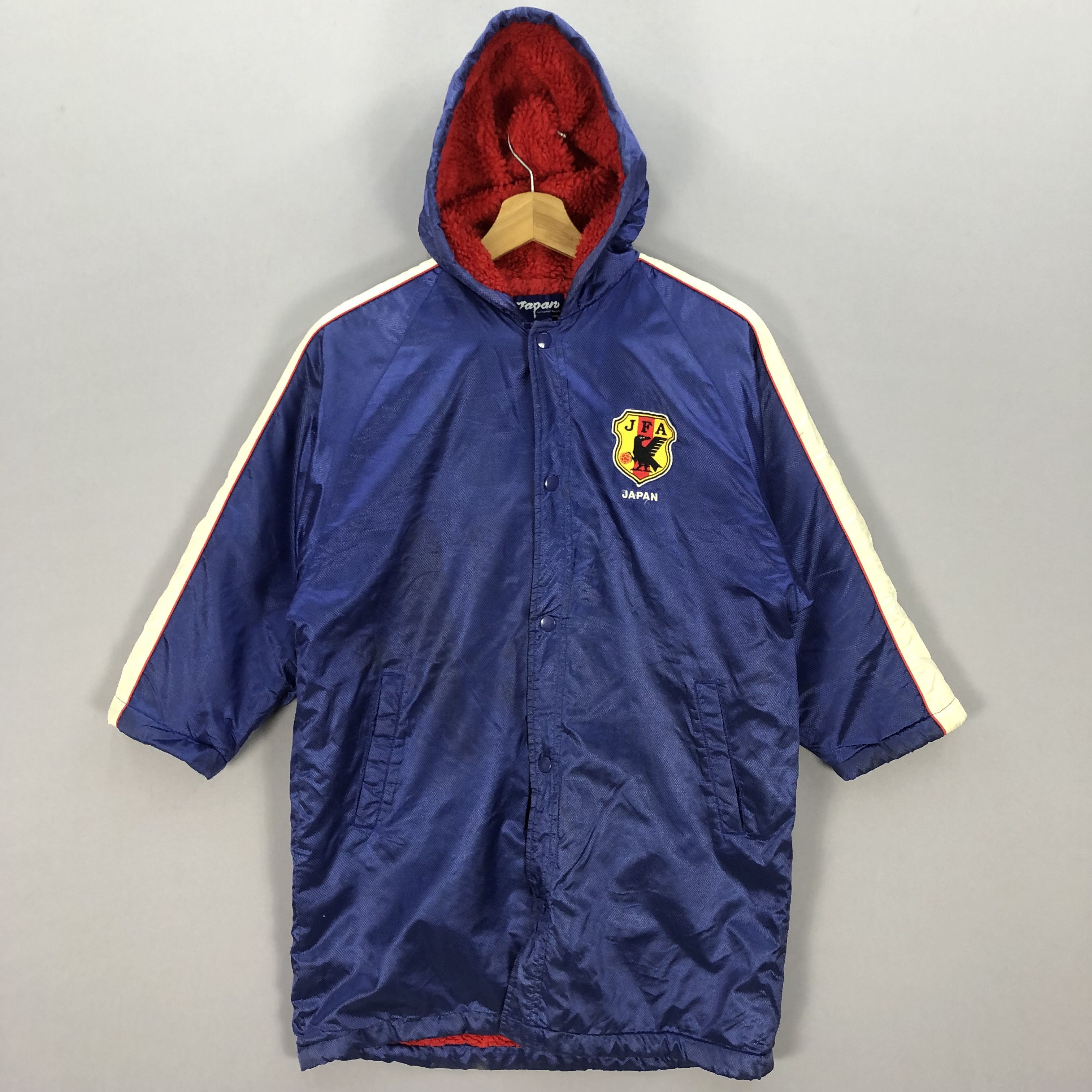 Japanese Brand × Vintage Vintage 90s Japan Football Association JFA Coach Long Jacket Size US S / EU 44-46 / 1 - 2 Thumbnail