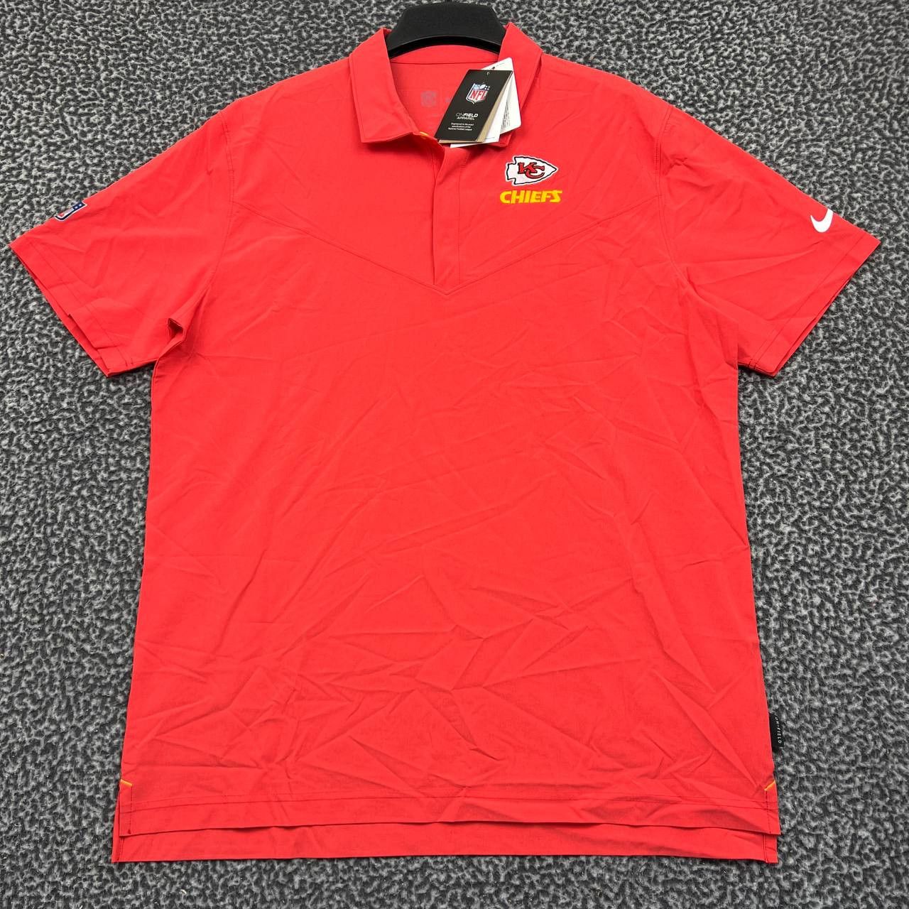 Nike Nike Dri-Fit Polo Shirt Men Kansas City Chiefs NFL New L Size US L / EU 52-54 / 3 - 1 Thumbnail