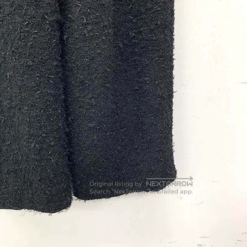 Chanel Chanel Black woollen tweed casual trousers Size 25" / US 0 / IT 36 - 5 Thumbnail