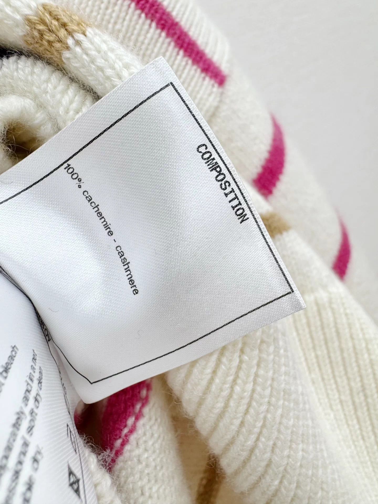 Chanel Chanel Stripe Cashmere Sweater 34 Almost New Size XS / US 0-2 / IT 36-38 - 6 Thumbnail