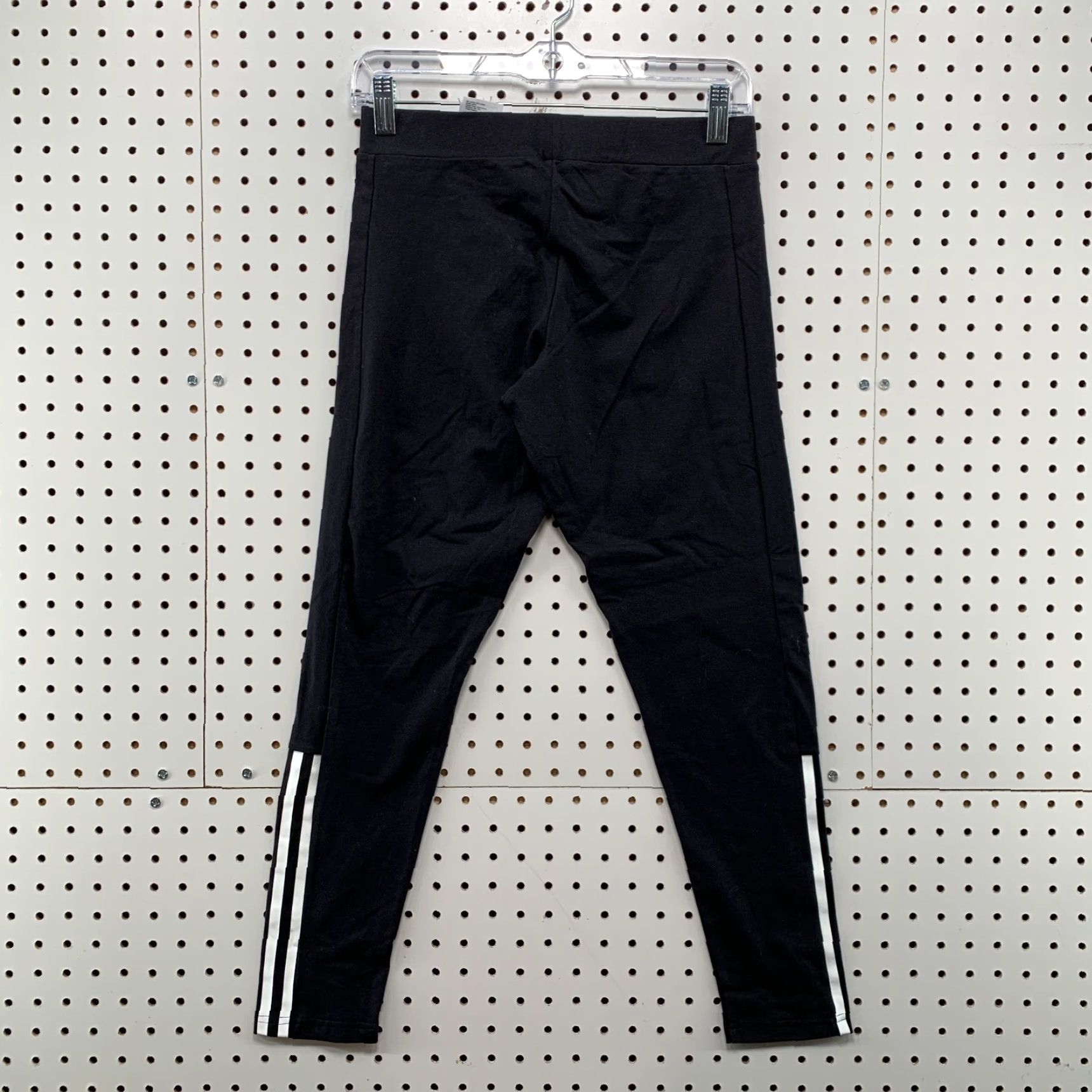 Adidas Adidas Track Pants Womens Medium Black White Striped Side 27x25 NWT Size 32" / US 10 / IT 46 - 7 Thumbnail