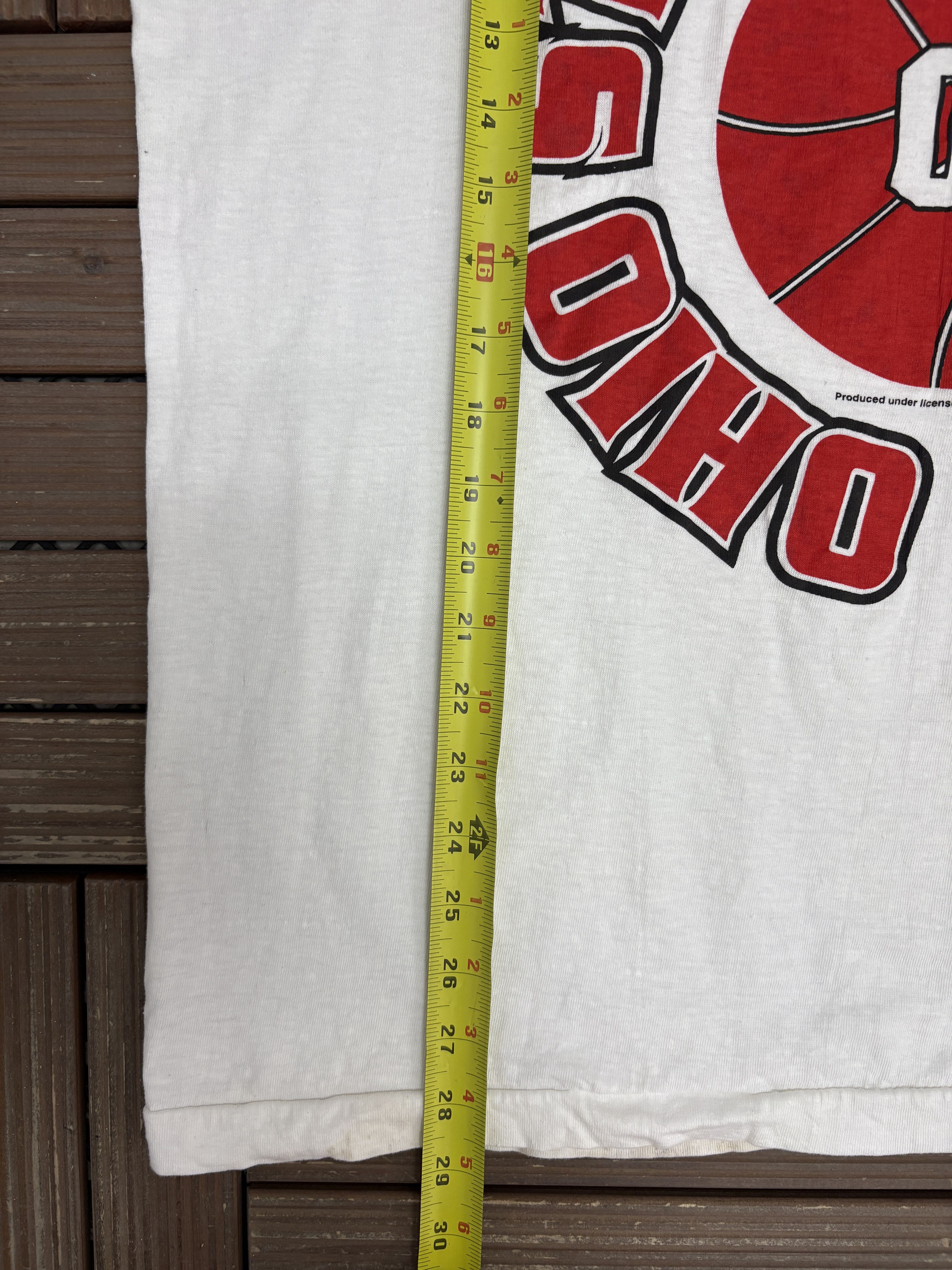 Vintage Ohio State Buckeyes Basketball Vintage White T-Shirt Tee Size US XL / EU 56 / 4 - 8 Thumbnail