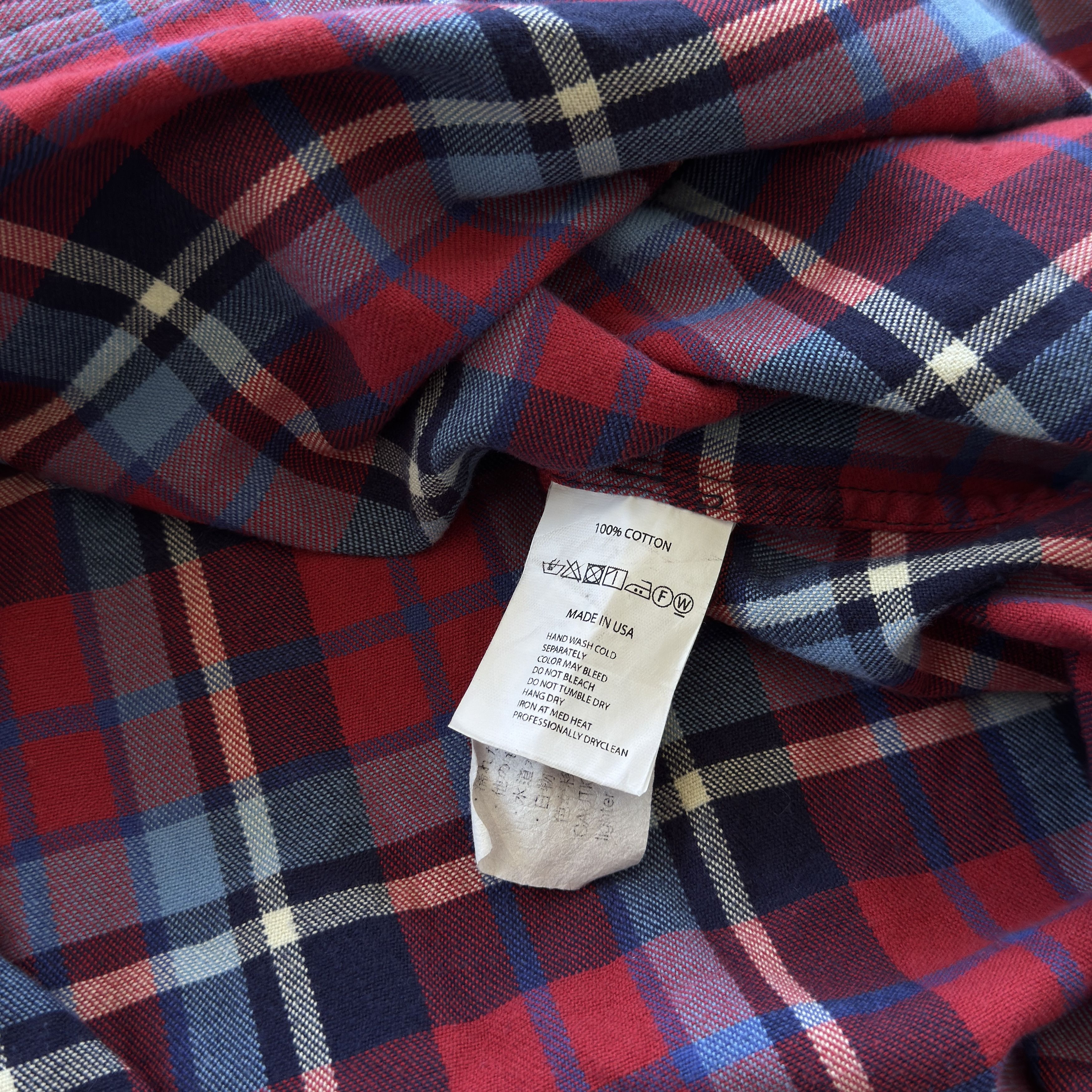 Engineered Garments Engineered Garments Plaid Flannel Button Down Shirt Size L Size US L / EU 52-54 / 3 - 6 Thumbnail