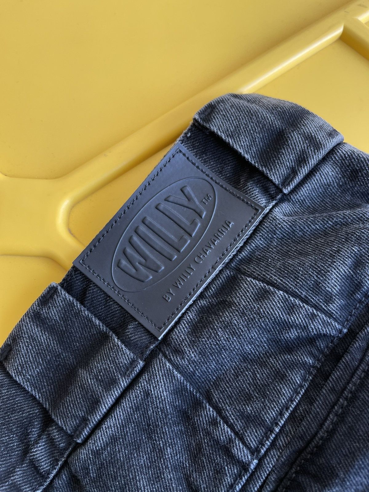 Willy Chavarria WILLY CHAVARRIA DENIM CARGO PANTS Size US 32 / EU 48 - 9 Thumbnail