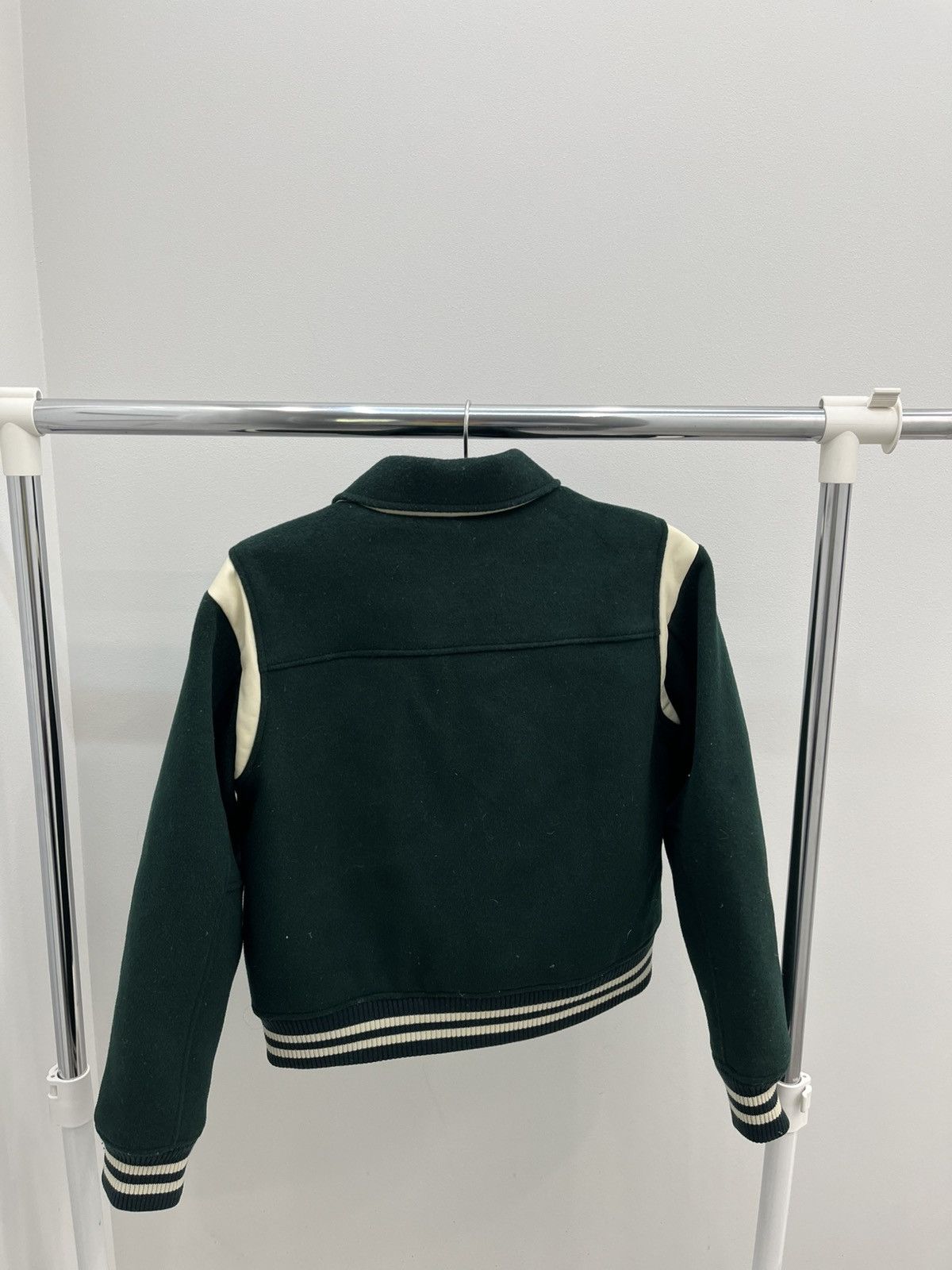 Marithe + Francois Girbaud Marithe + Francois Girbaud Wool Leather Varisty Jacket Size US S / EU 44-46 / 1 - 5 Thumbnail