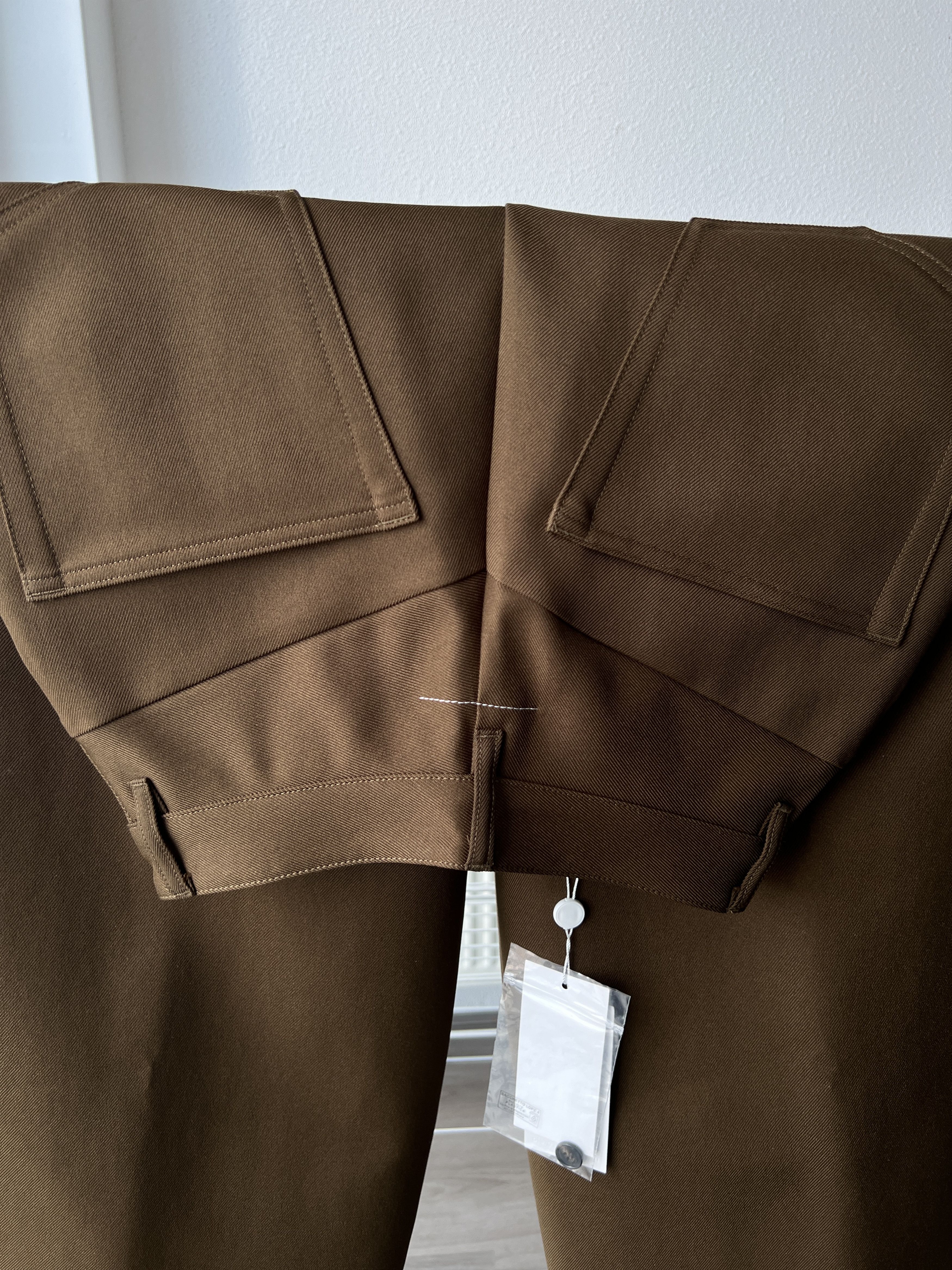 Maison Margiela MM6 Maison Margiela Pants 5 Pockets Khaki Size 24" / US 00 / IT 34 - 12 Thumbnail