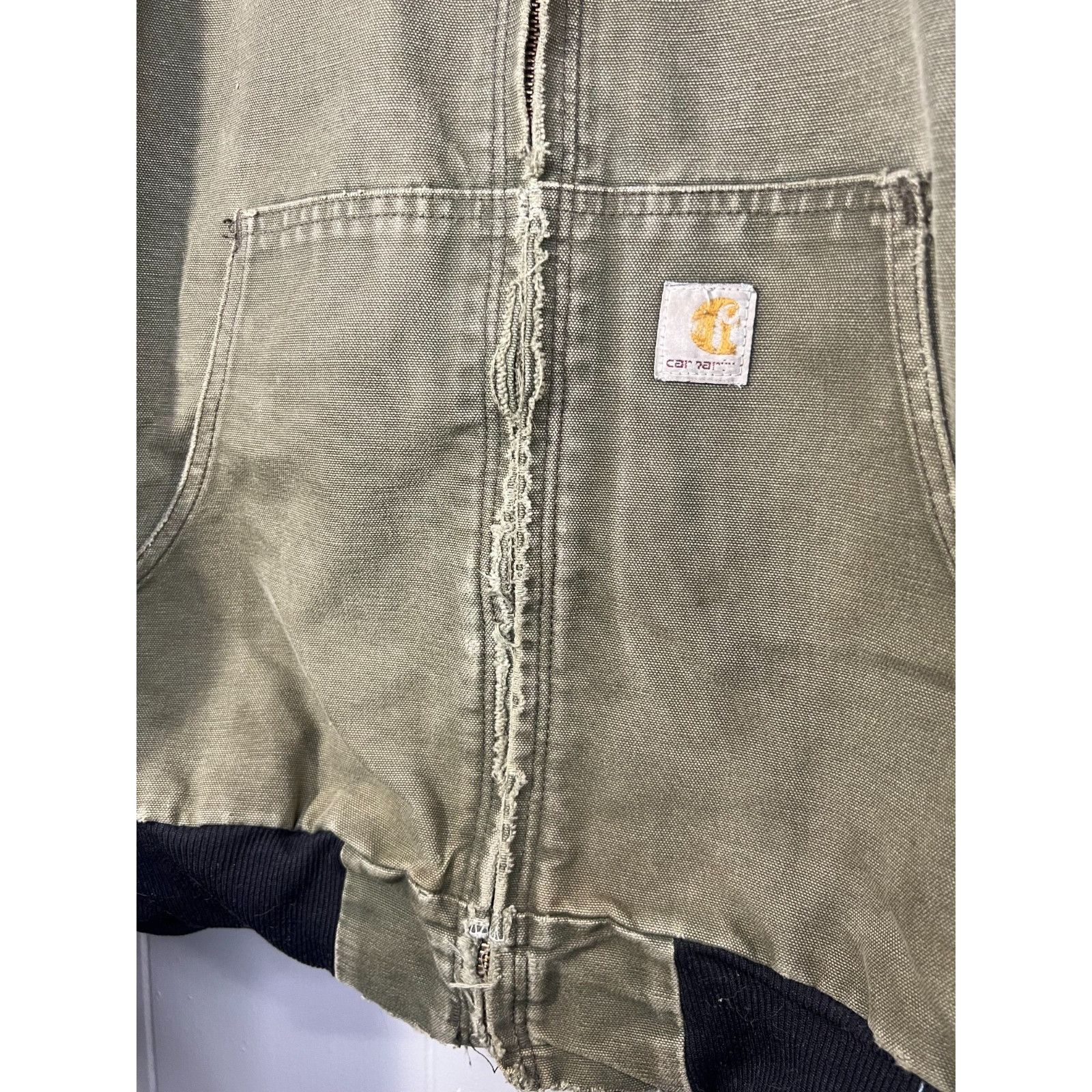 Carhartt Carhartt J131 Moss Green Thermal Lined Duck Canvas Active Ja Size US XXL / EU 58 / 5 - 3 Thumbnail