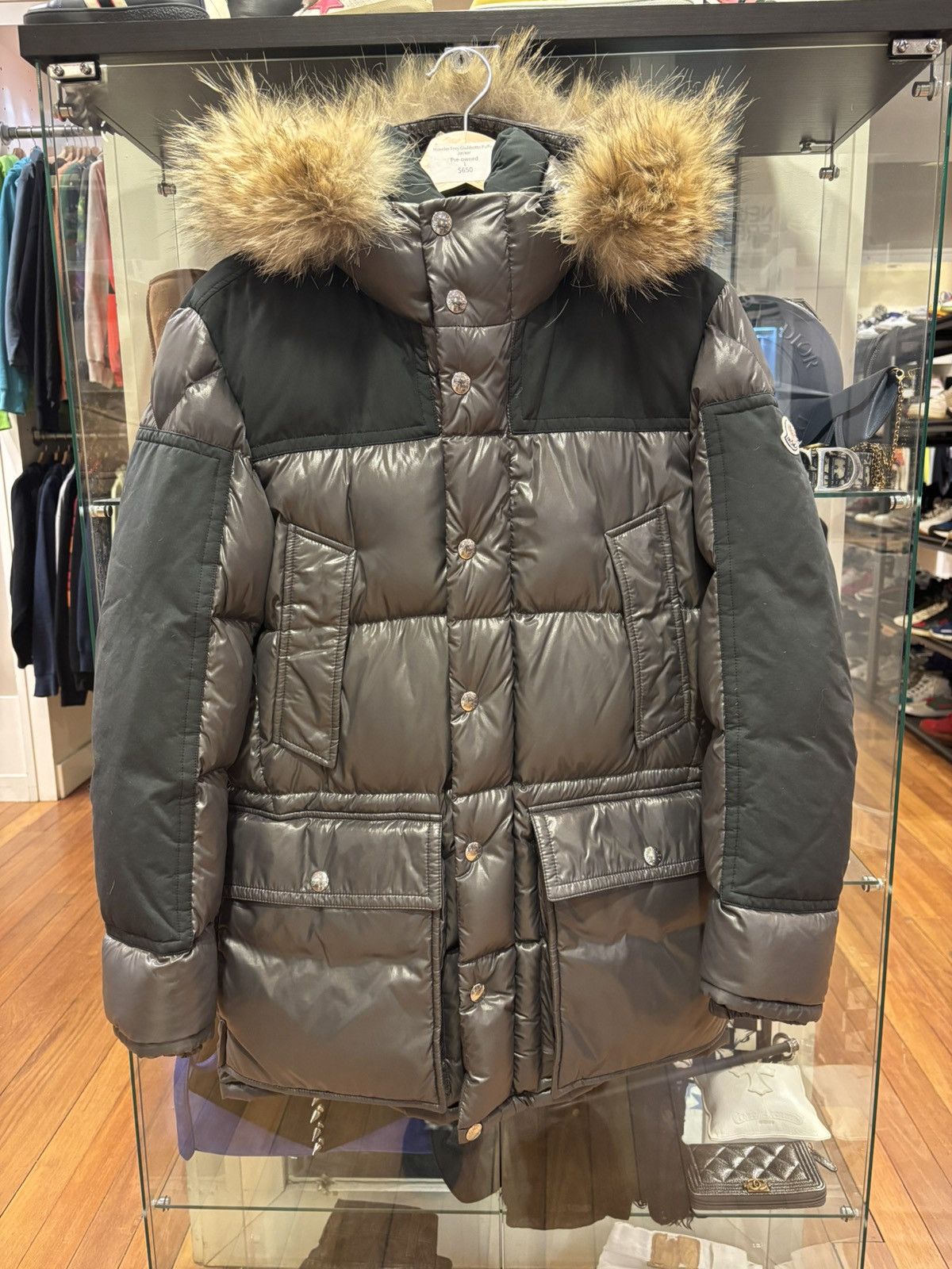 Moncler Moncler Frey Giubbotto Puffer Jacket Size XS / US 0-2 / IT 36-38 - 1 Thumbnail