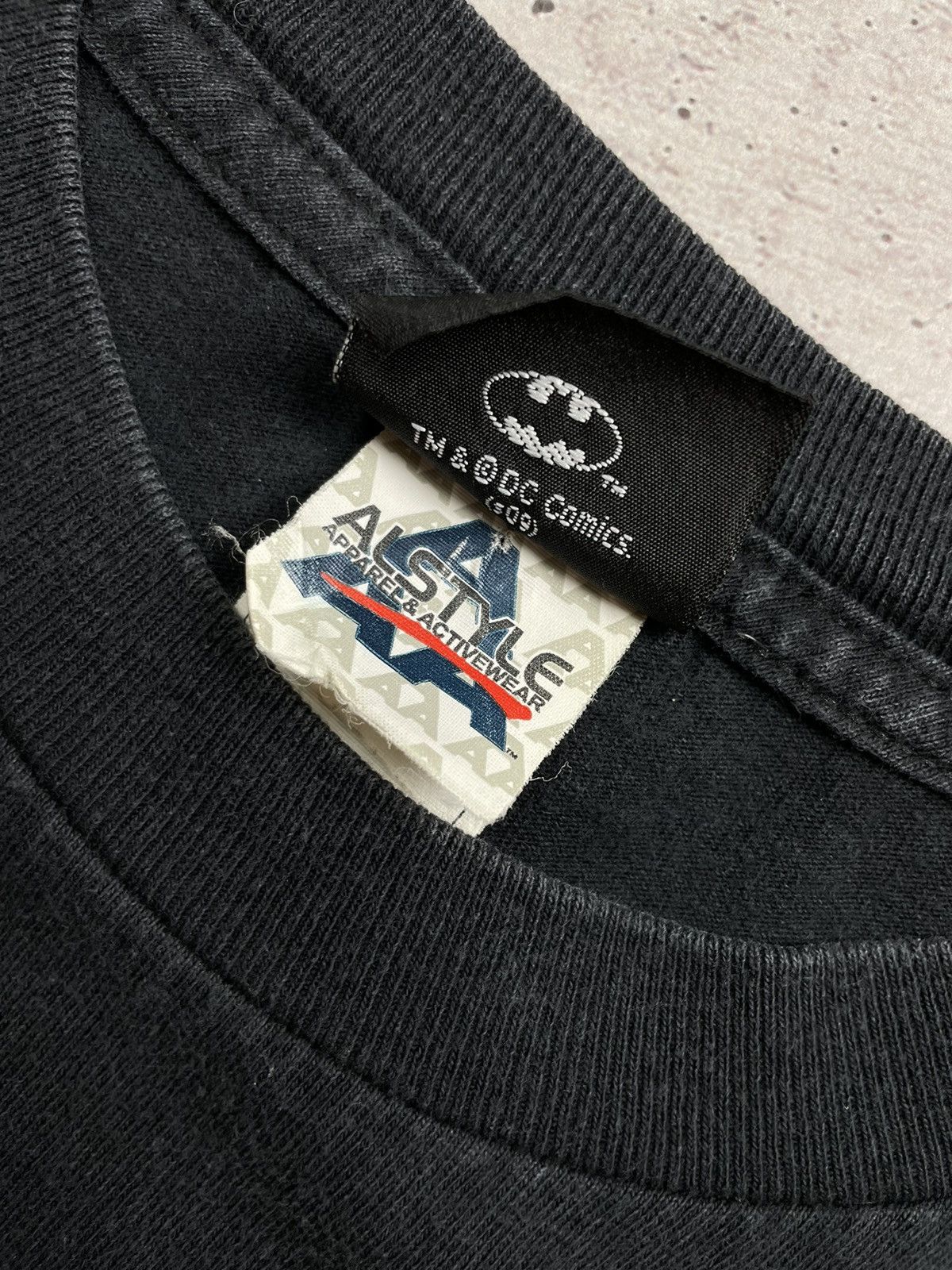 Band Tees × DC Comics × Vintage Vintage Dark Knight Joker Movie T-Shirt Size US S / EU 44-46 / 1 - 7 Thumbnail