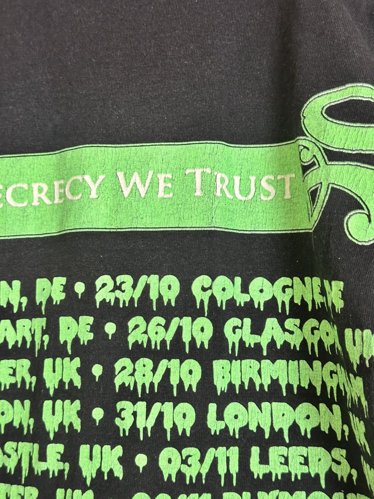 Band Tees 🔥 Stone Sour 2010 In Secrecy We Trust Vintage Rock T Shirt Size US M / EU 48-50 / 2 - 4 Thumbnail
