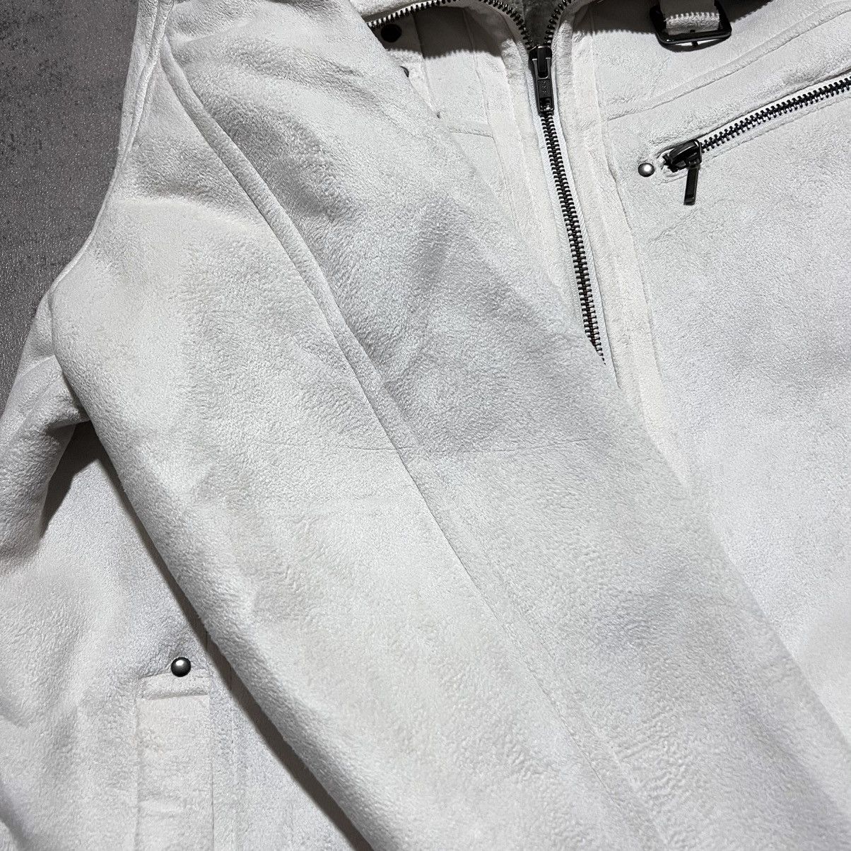 Japanese Brand Roushatte Velour Fur Jacket Midas Fuga Attic Shellac GOA Size US M / EU 48-50 / 2 - 9 Thumbnail