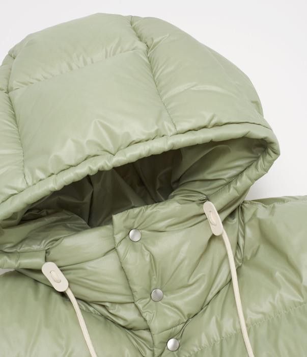 Jil Sander o1w1db10825 Down Jacket in Light Green Size US L / EU 52-54 / 3 - 3 Thumbnail