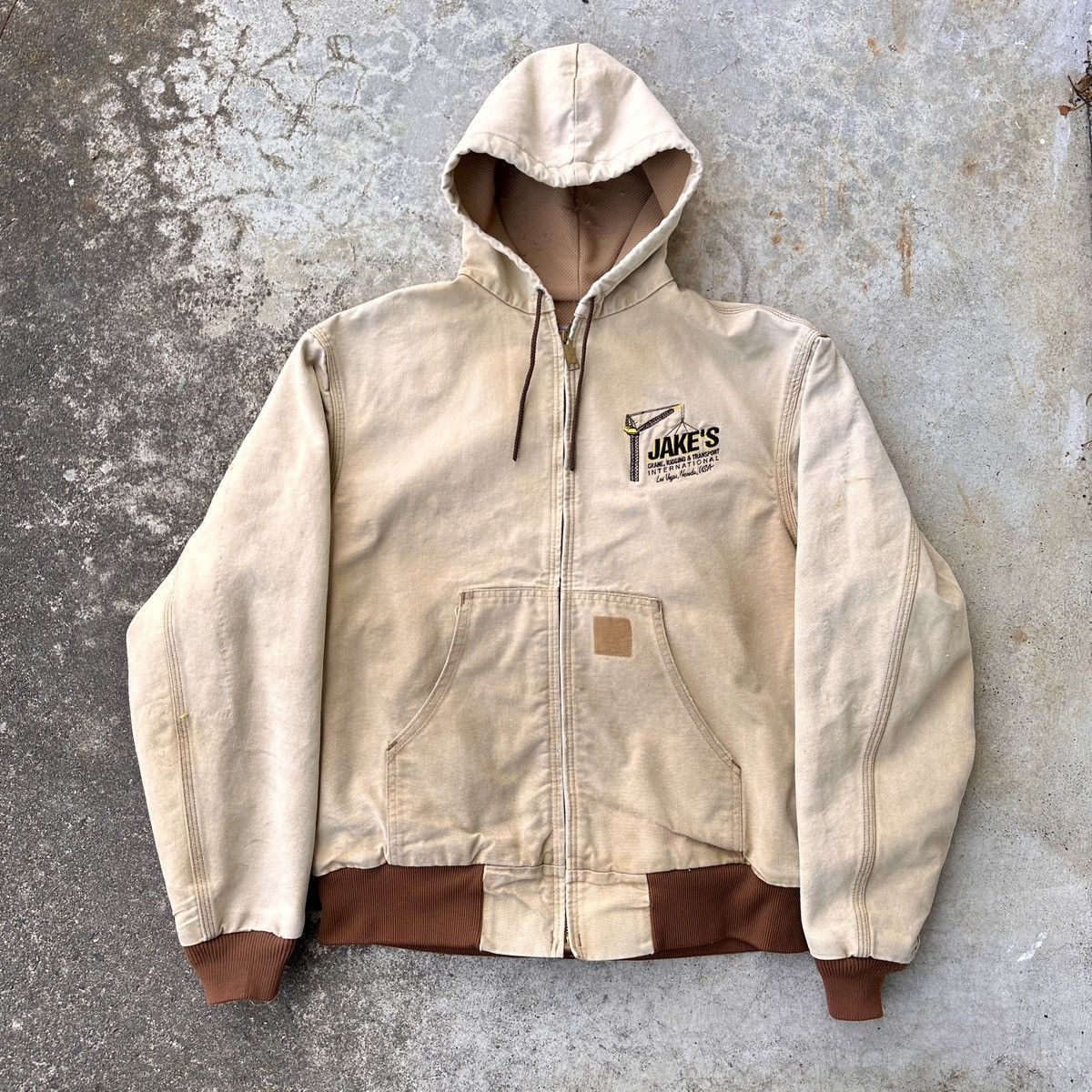 Carhartt × Carhartt Wip Active sunfade 90s hooded thermal 