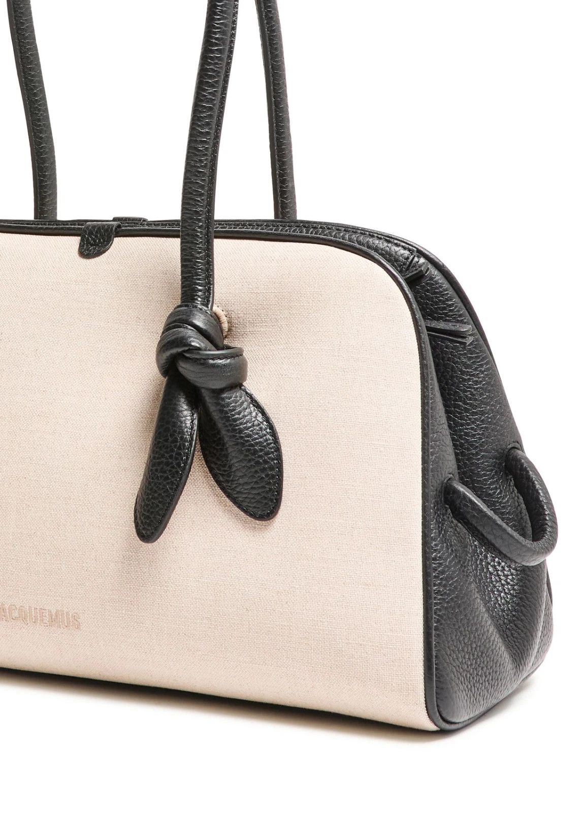 Jacquemus JACQUEMUS Medium Turismo Greige/Black TH Bag Size ONE SIZE - 5 Thumbnail