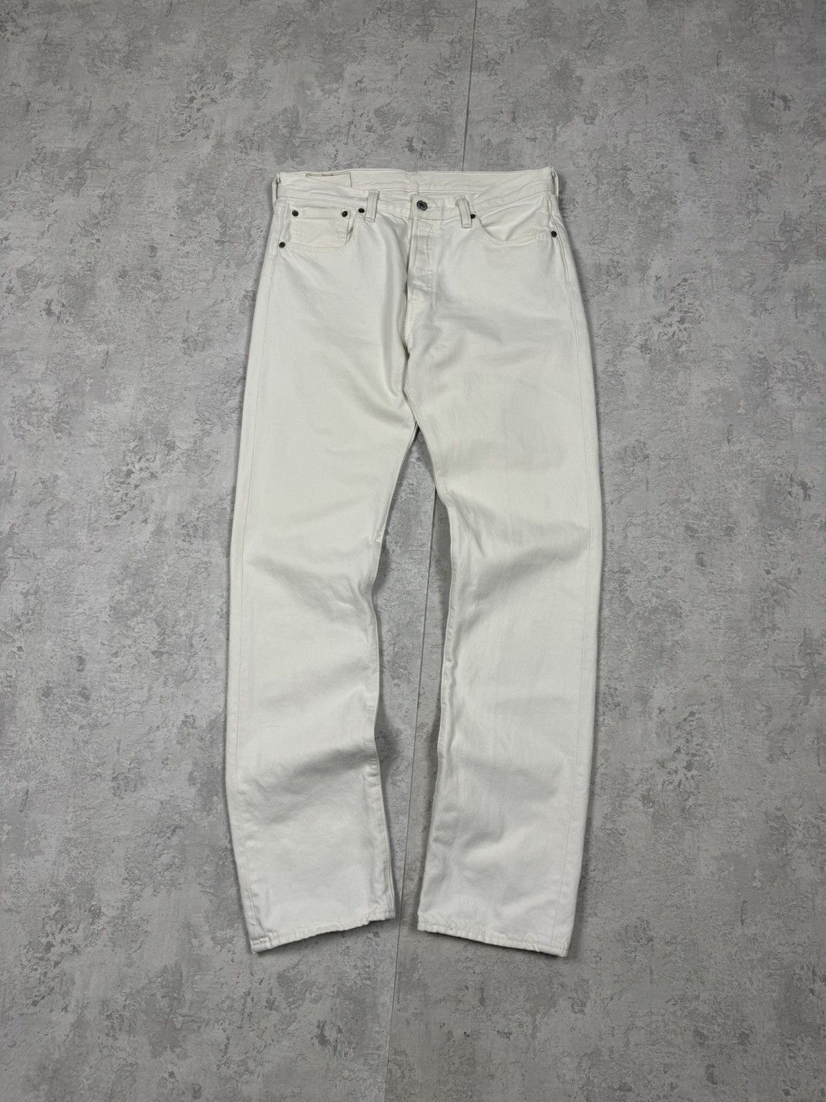 Levi's Levis 501 White Jeans Size 32/34 Size US 32 / EU 48 - 8 Thumbnail