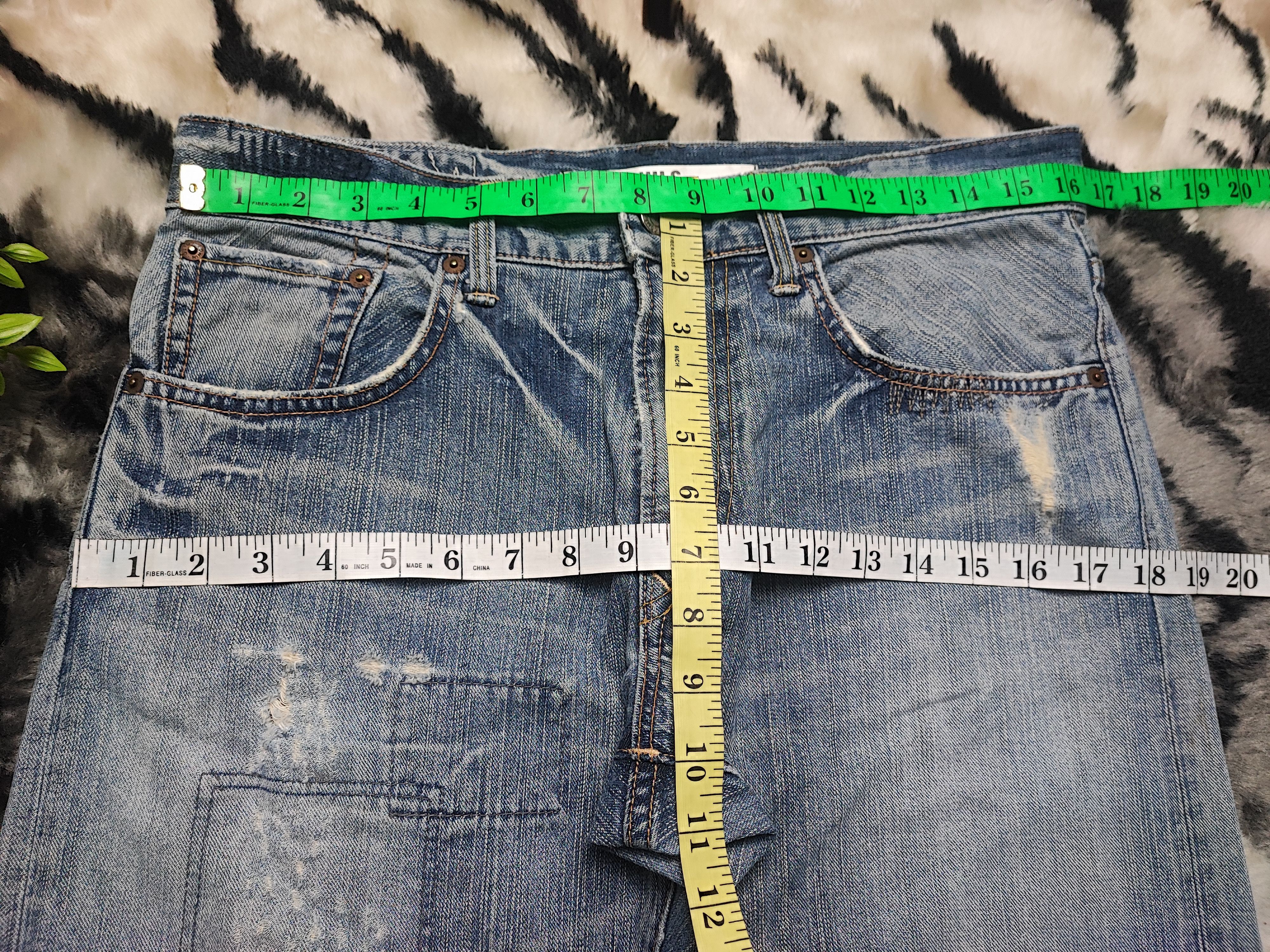Edwin EDWIN XVS DISTRESS JEANS Size US 32 / EU 48 - 4 Thumbnail