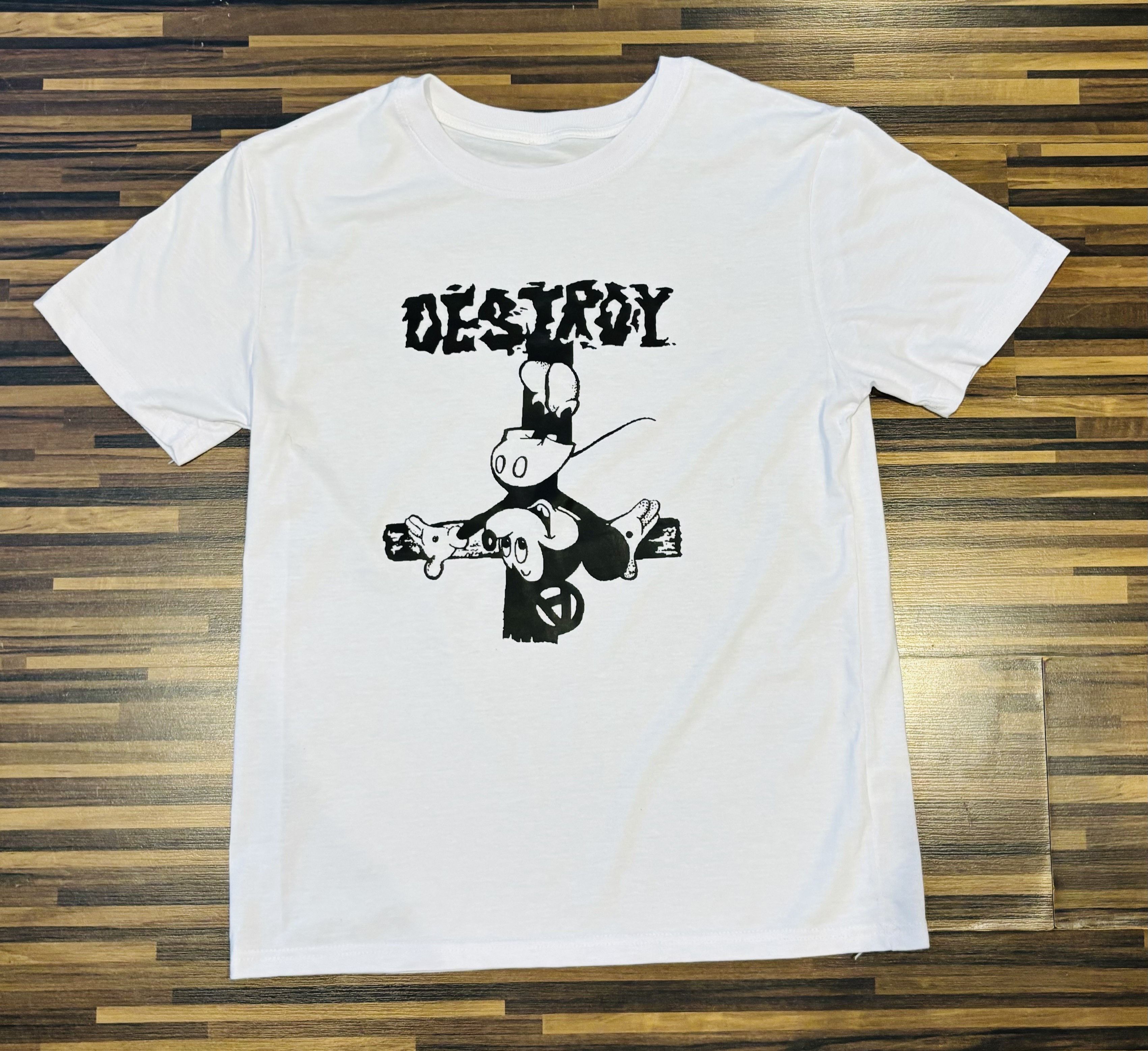 Mickey Mouse × Vintage Mickey Mouse archive Destroy T-shirt Size US M / EU 48-50 / 2 - 3 Thumbnail