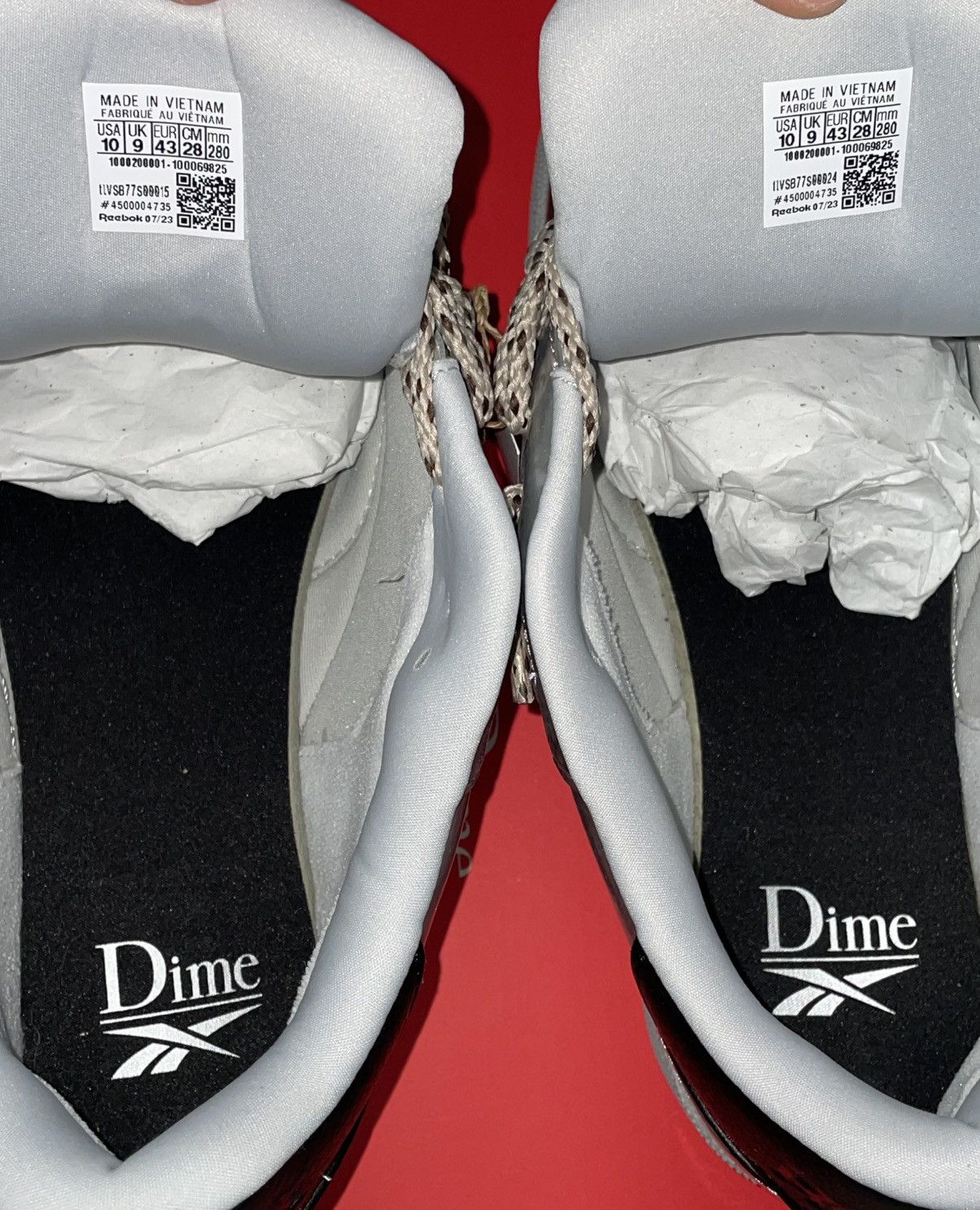 Dime × Reebok Reebok DIME x Club C Bulc 'Metallic Silver' 100069825 Size US 10 / EU 43 - 13 Thumbnail