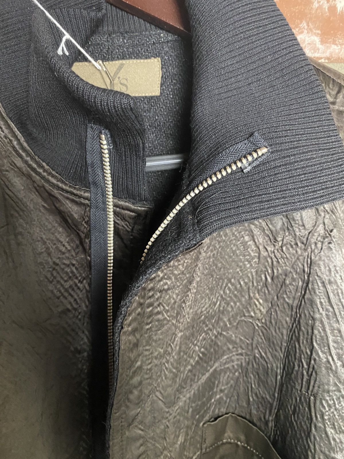Yohji Yamamoto Yohji Yamamoto Brown Zip-Up Jacket Size US L / EU 52-54 / 3 - 4 Thumbnail