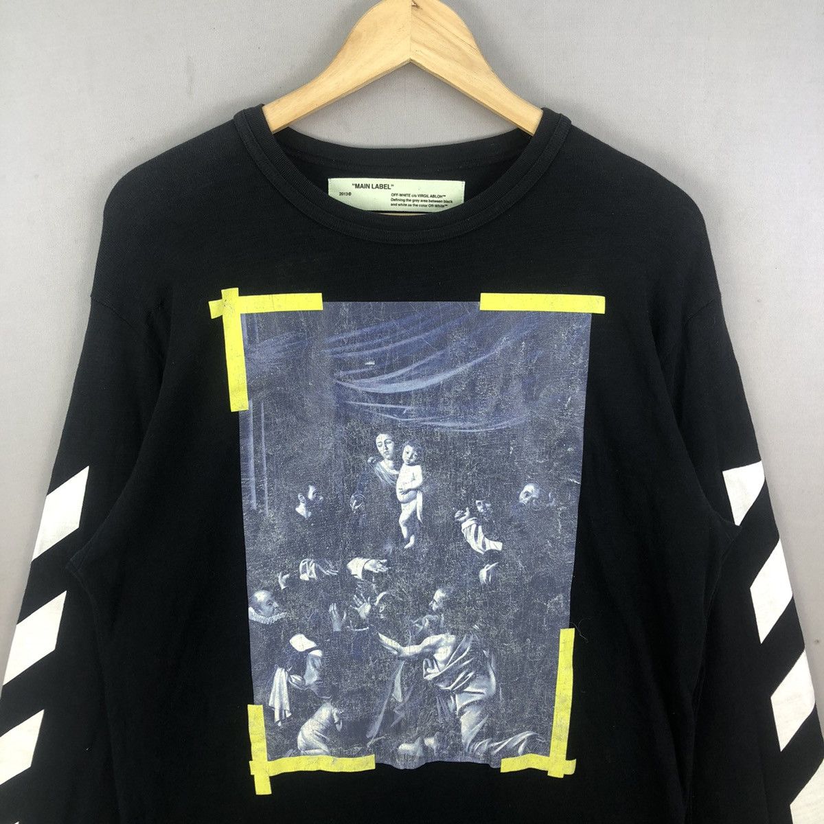 Off-White Off-White F/W 2017 “ Caravaggio Seeing Things “ Long Sleeve Size US S / EU 44-46 / 1 - 4 Thumbnail