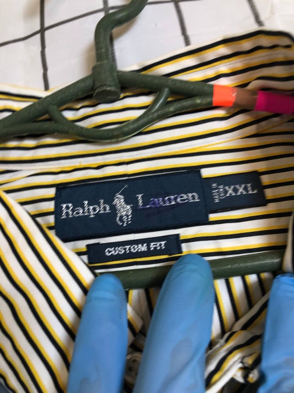 Polo Ralph Lauren Ralph Lauren Shirt Mens Purple Striped Custom Fit Small Pony Size US XXL / EU 58 / 5 - 3 Thumbnail