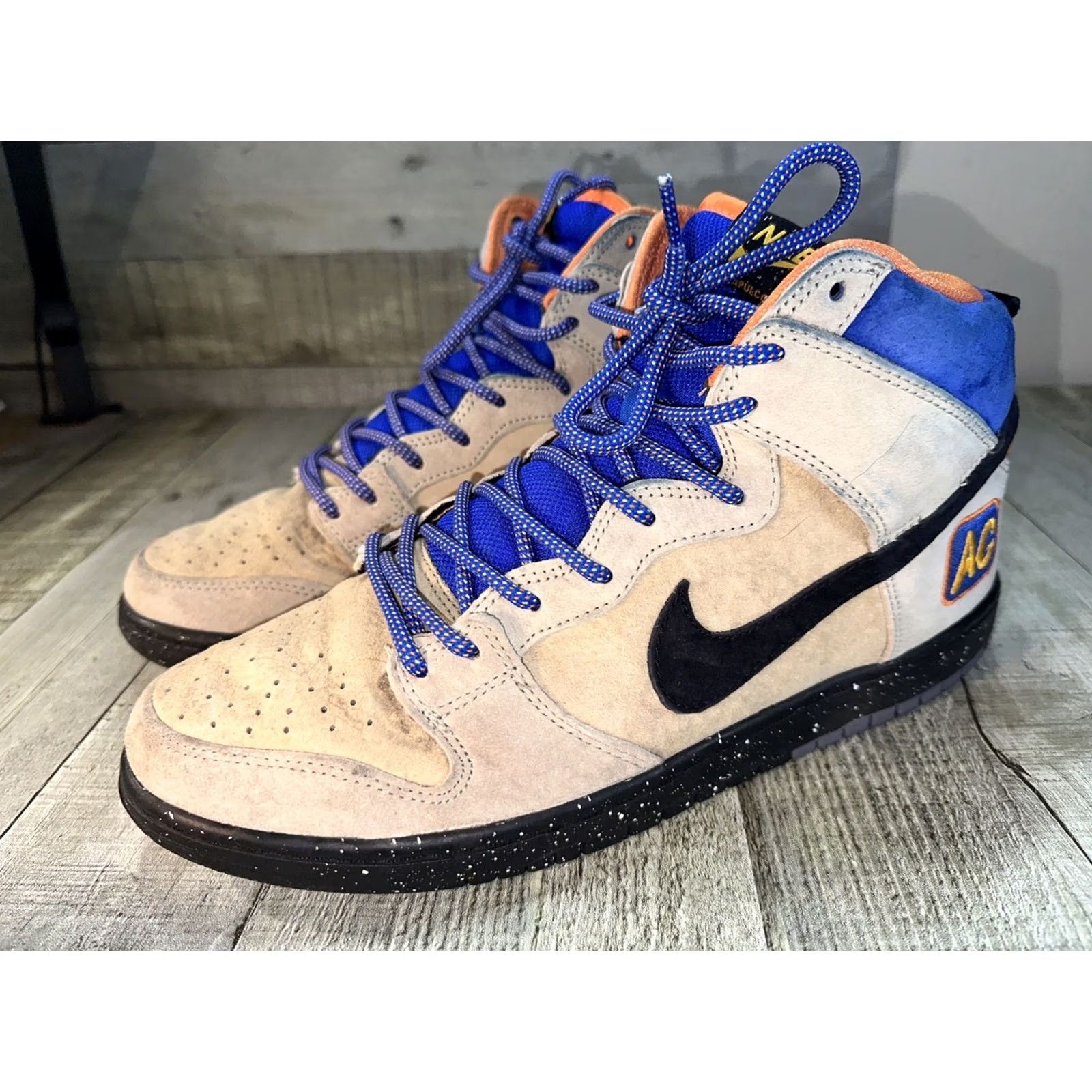 Nike Nike SB Dunk High Premium Acapulco Gold 313171-207 Size 10.5 Beige Men Shoes Sneaker 2014 Size US 10 / EU 43 - 3 Thumbnail