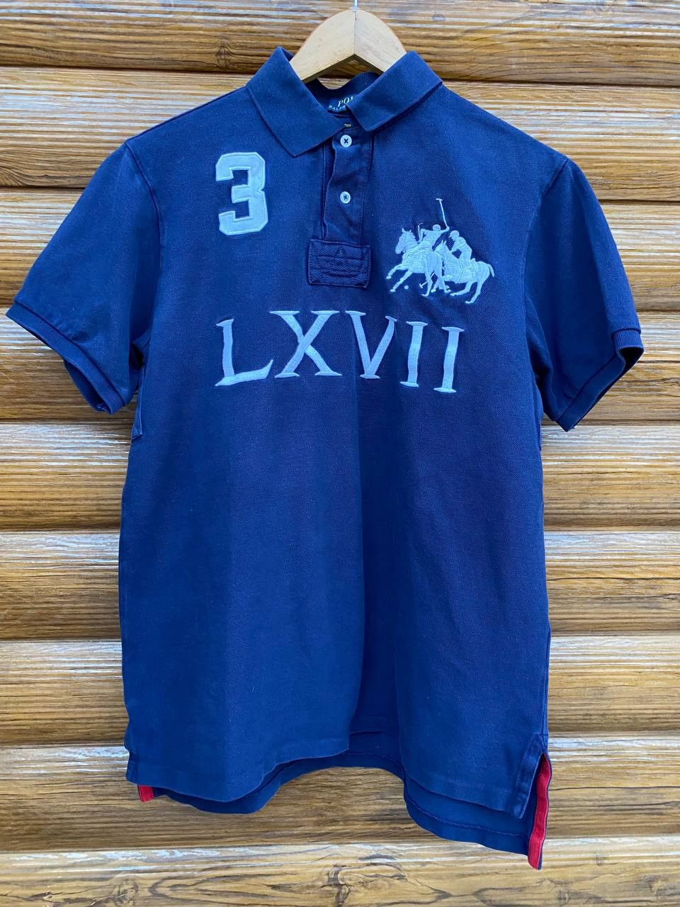 Polo Ralph Lauren × Vintage Vintage Polo Ralph Lauren Big Logo T Shirt Size US L / EU 52-54 / 3 - 1 Thumbnail
