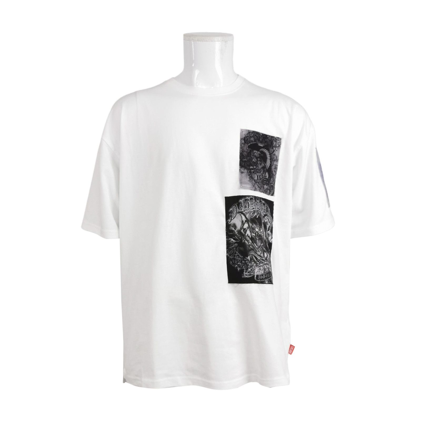 Diesel Diesel Graphic Patch Logo T-Shirt Size L Size US L / EU 52-54 / 3 - 1 Thumbnail