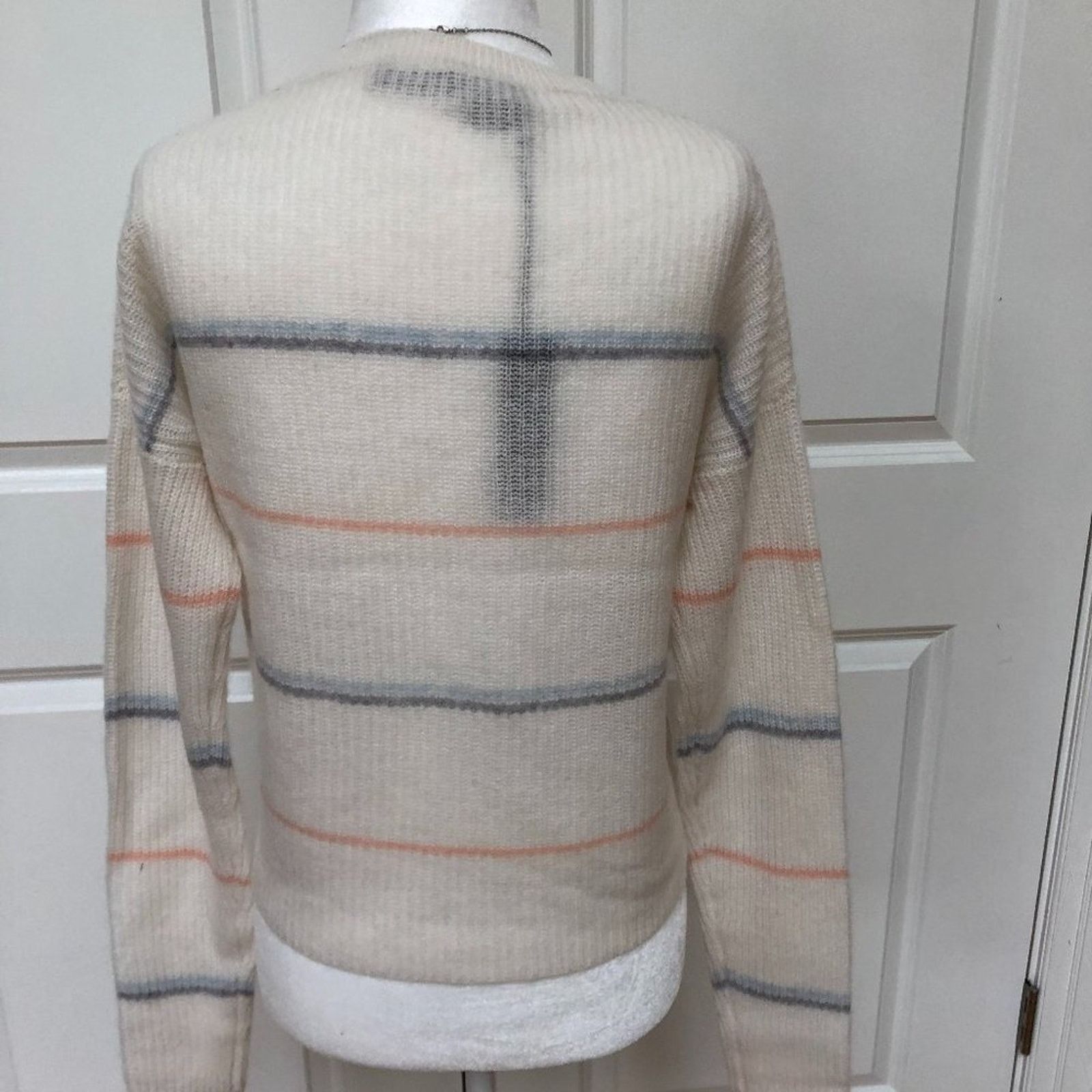 360Cashmere 360 Cashmere Stripe Cashmere Sweater Size XS / US 0-2 / IT 36-38 - 3 Thumbnail
