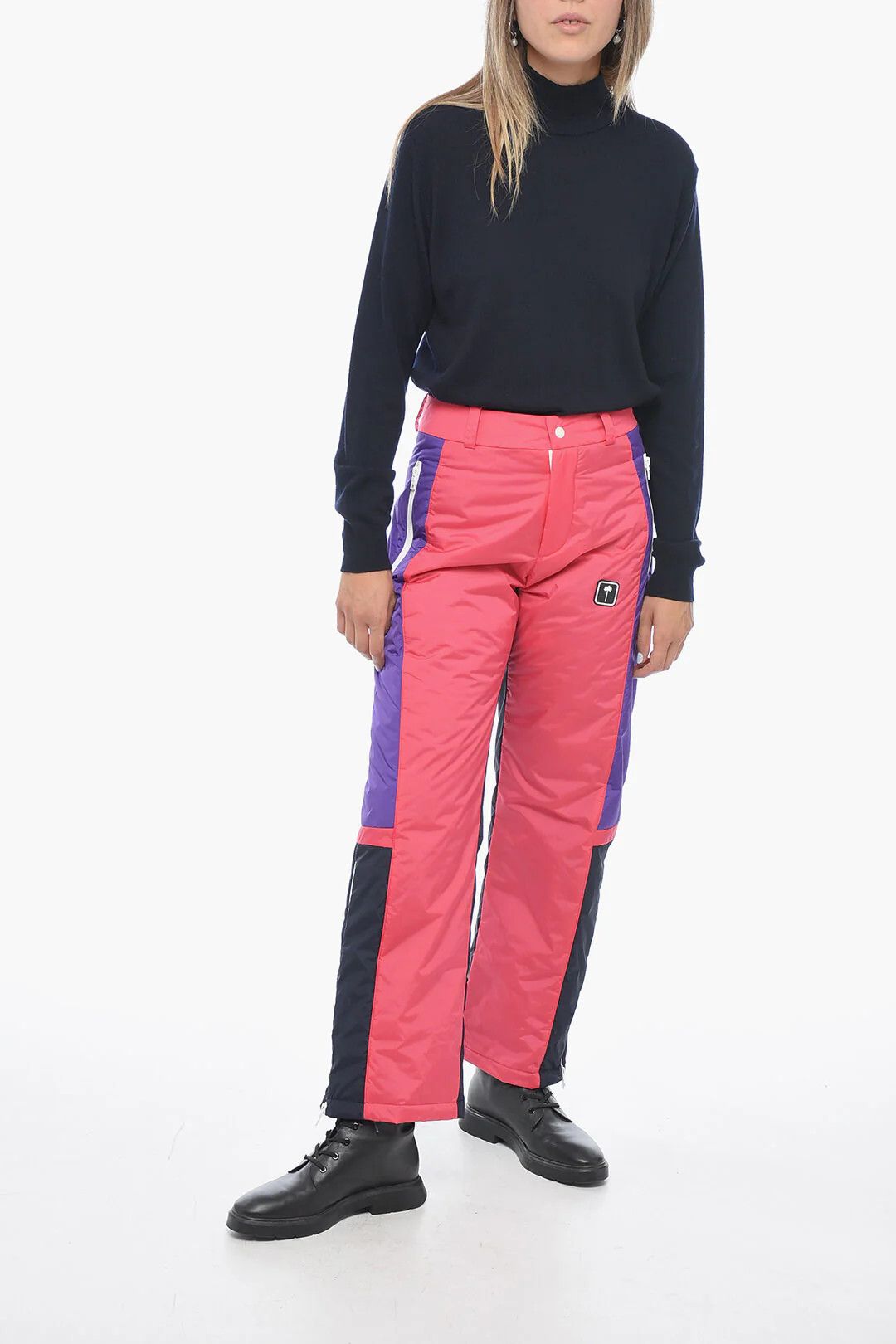 Palm Angels og1mm0326 Ski Pant in Pink Size 30" / US 8 / IT 44 - 4 Thumbnail